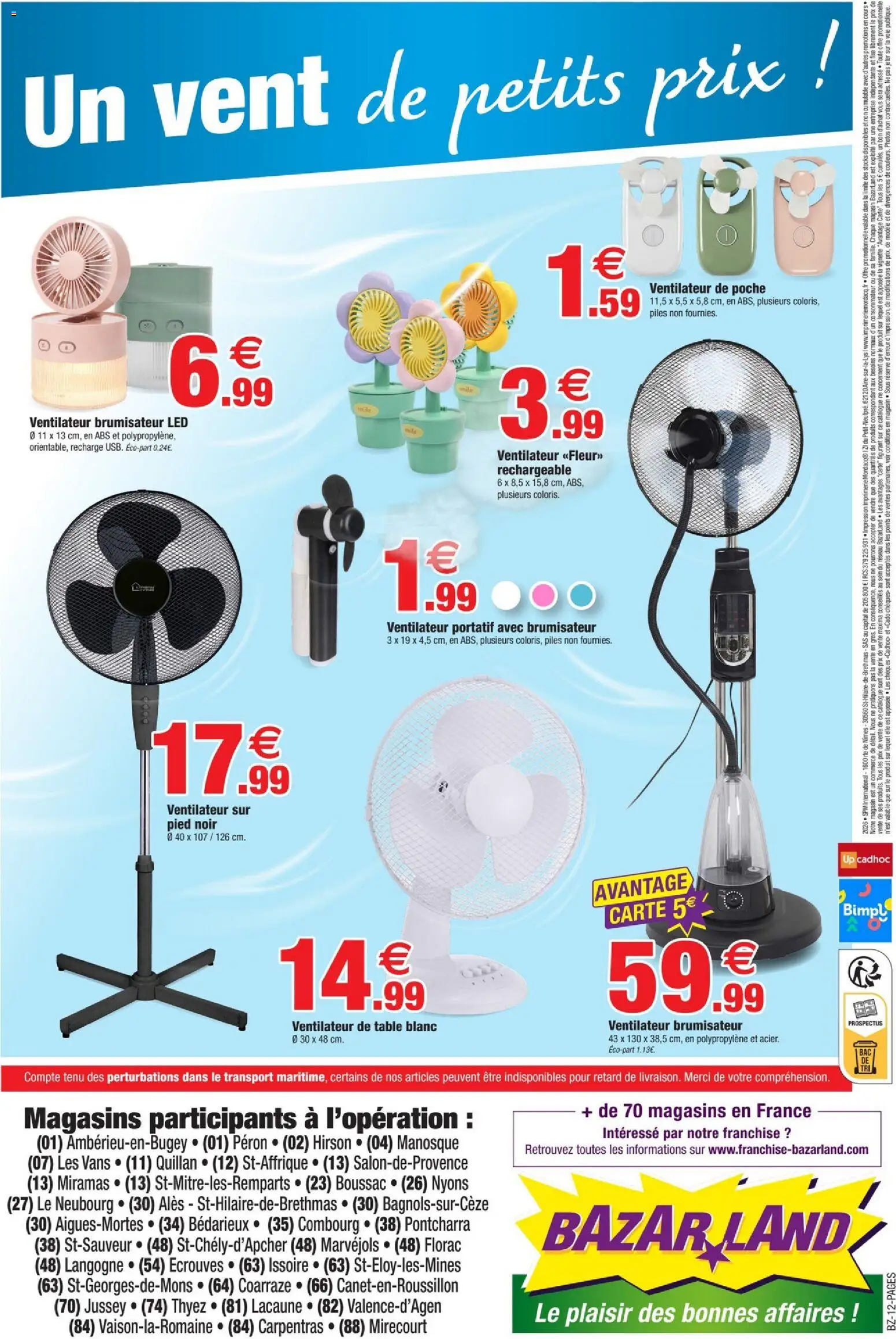 Les promos Bazarland débarquent le 01/07/2026 ! 🤯💰 | France