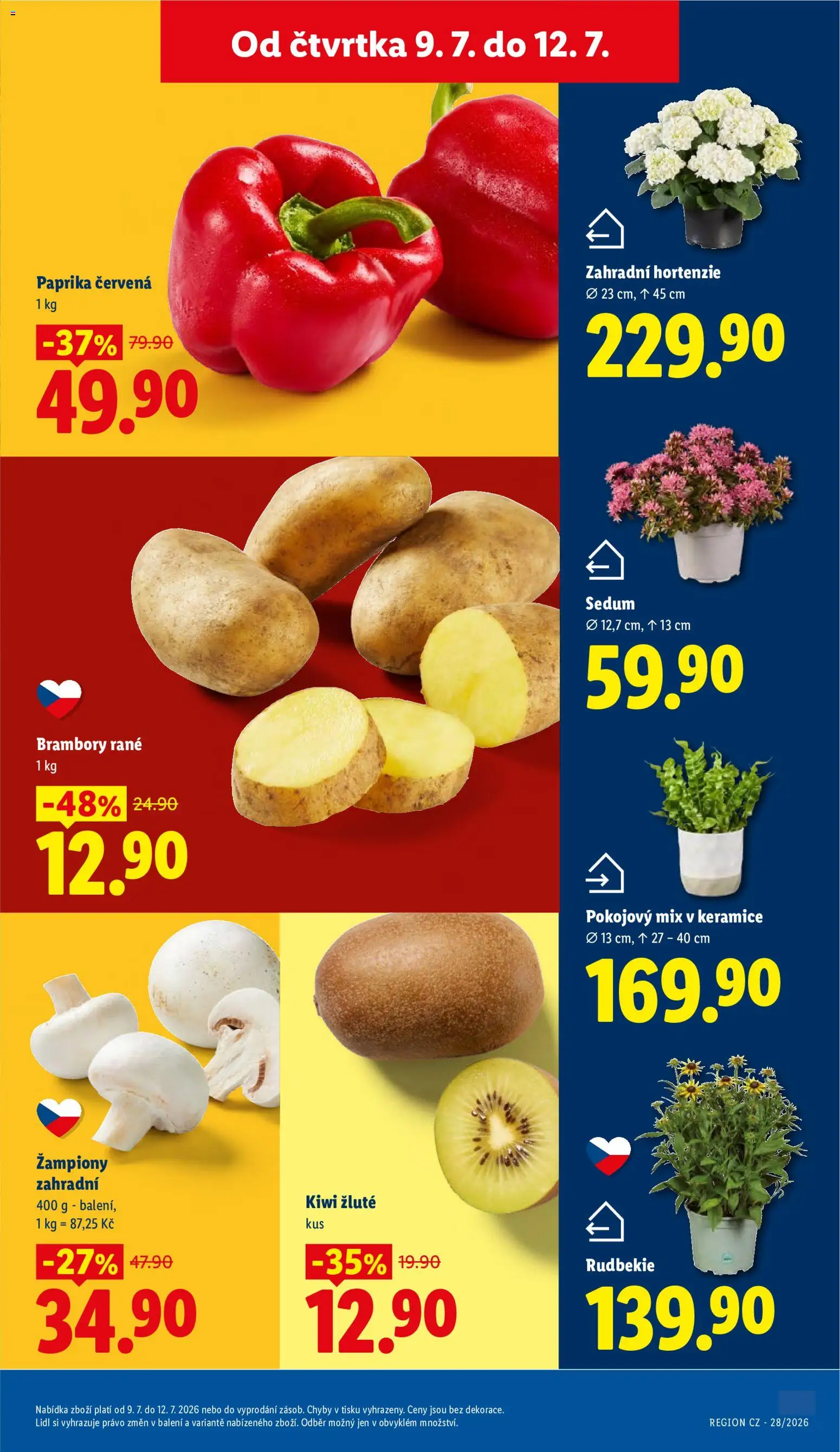 Lidl leták od 09.07.2026 💥 Nenechte si ujít TOP nabídky! ⭐ | Česko