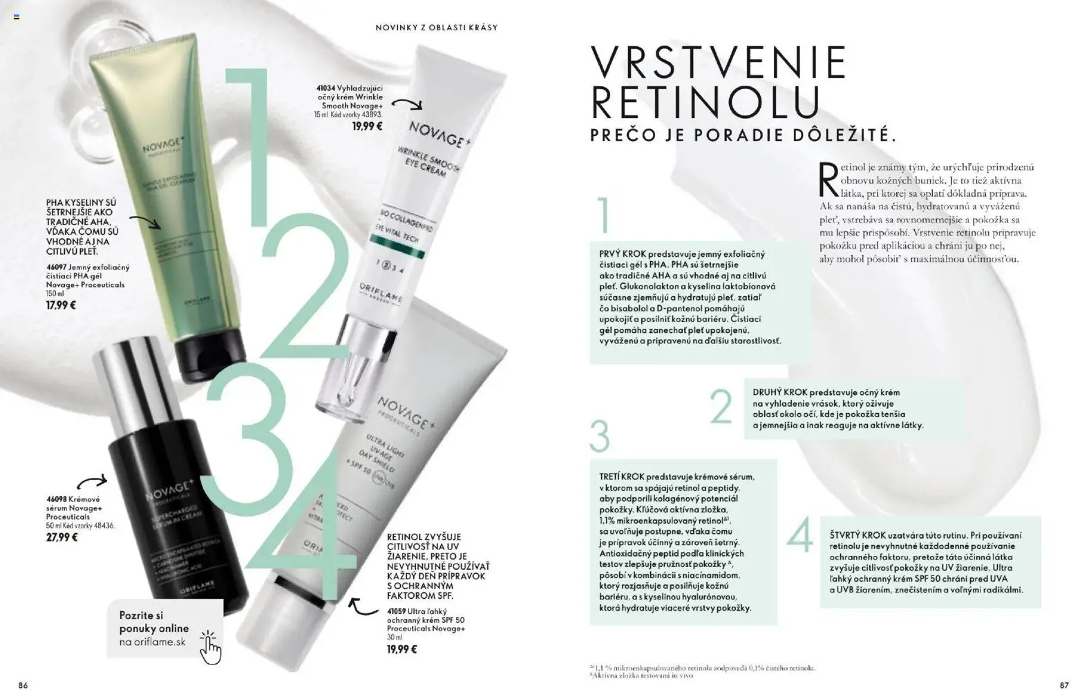 Oriflame katalóg 16 2026 Leták in Slovensko