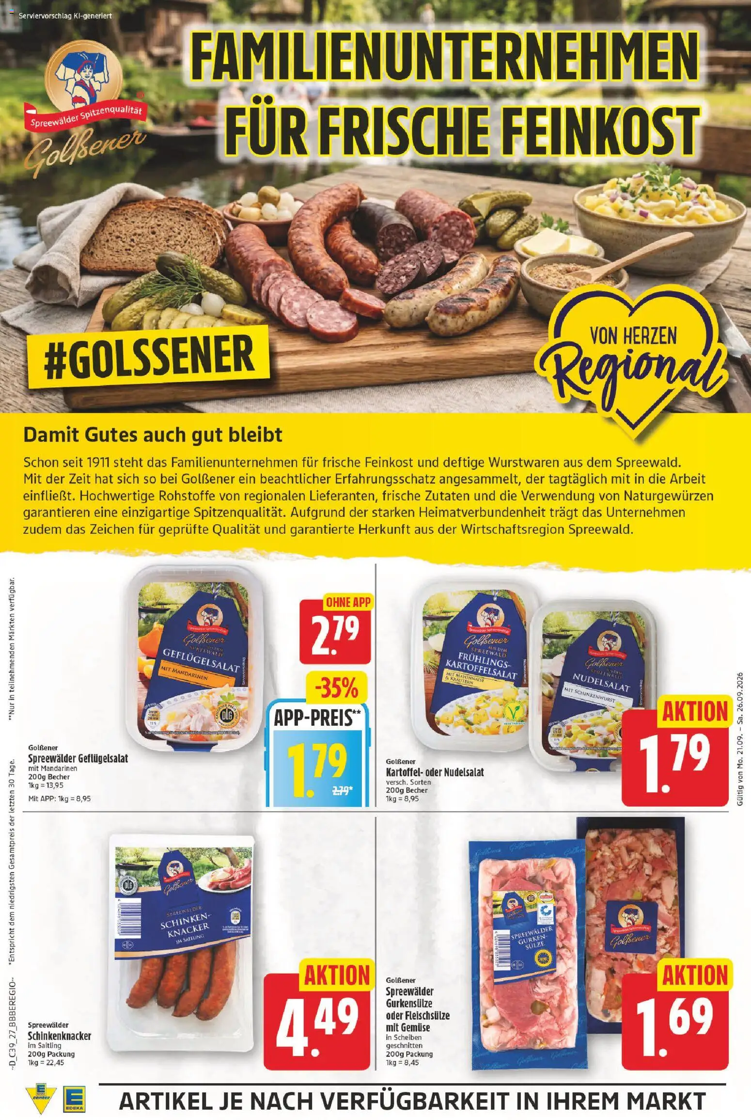 E center Prospekt Prospekt in Deutschland