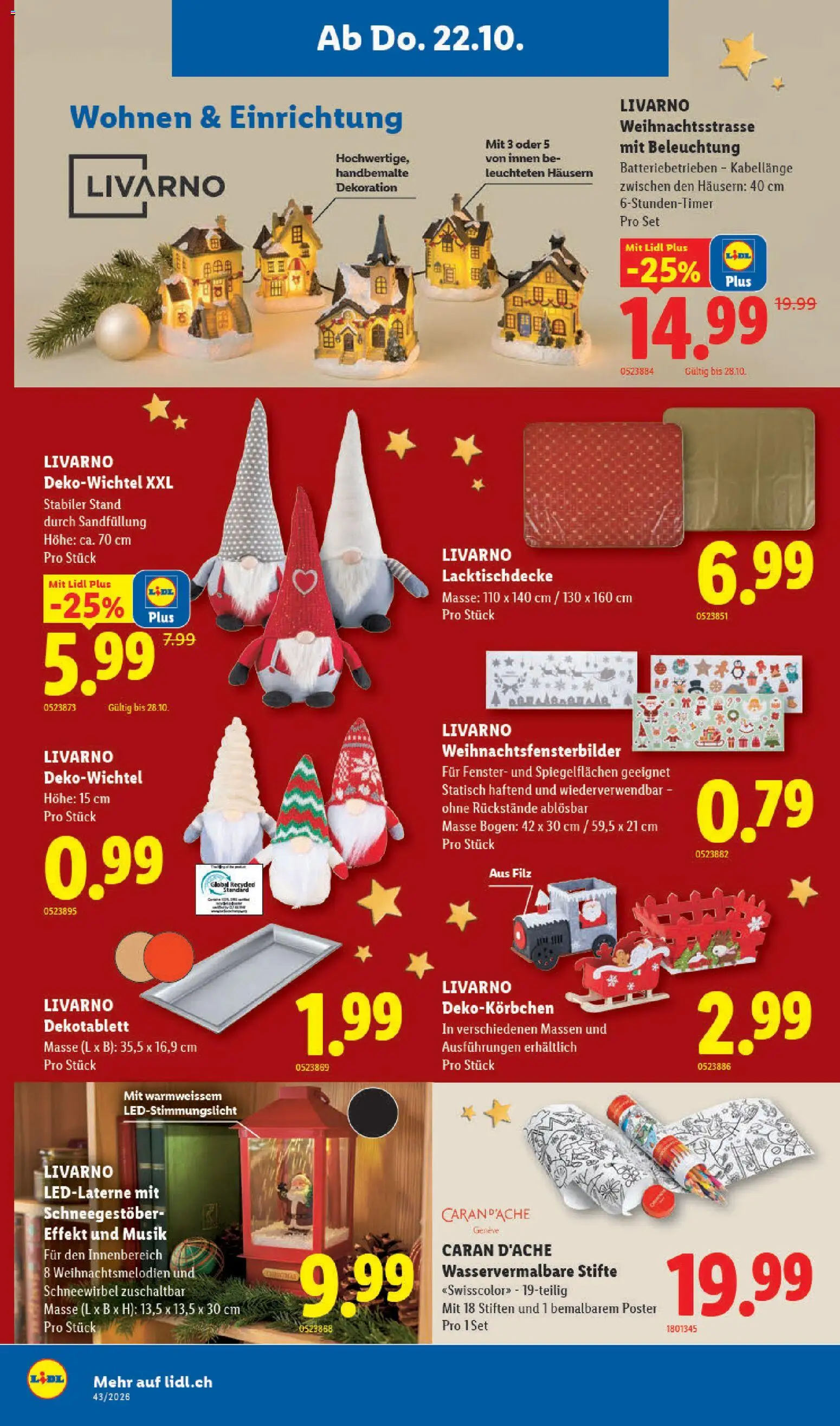 Lidl aktionen Prospekt in Schweiz