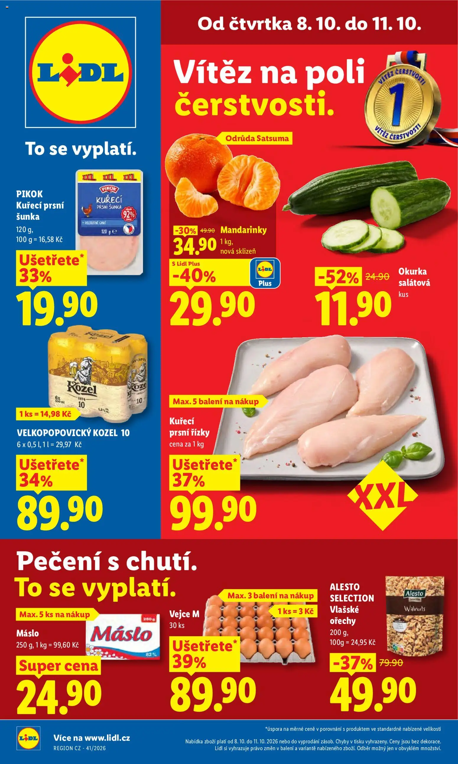 Lidl leták Leták in Česko