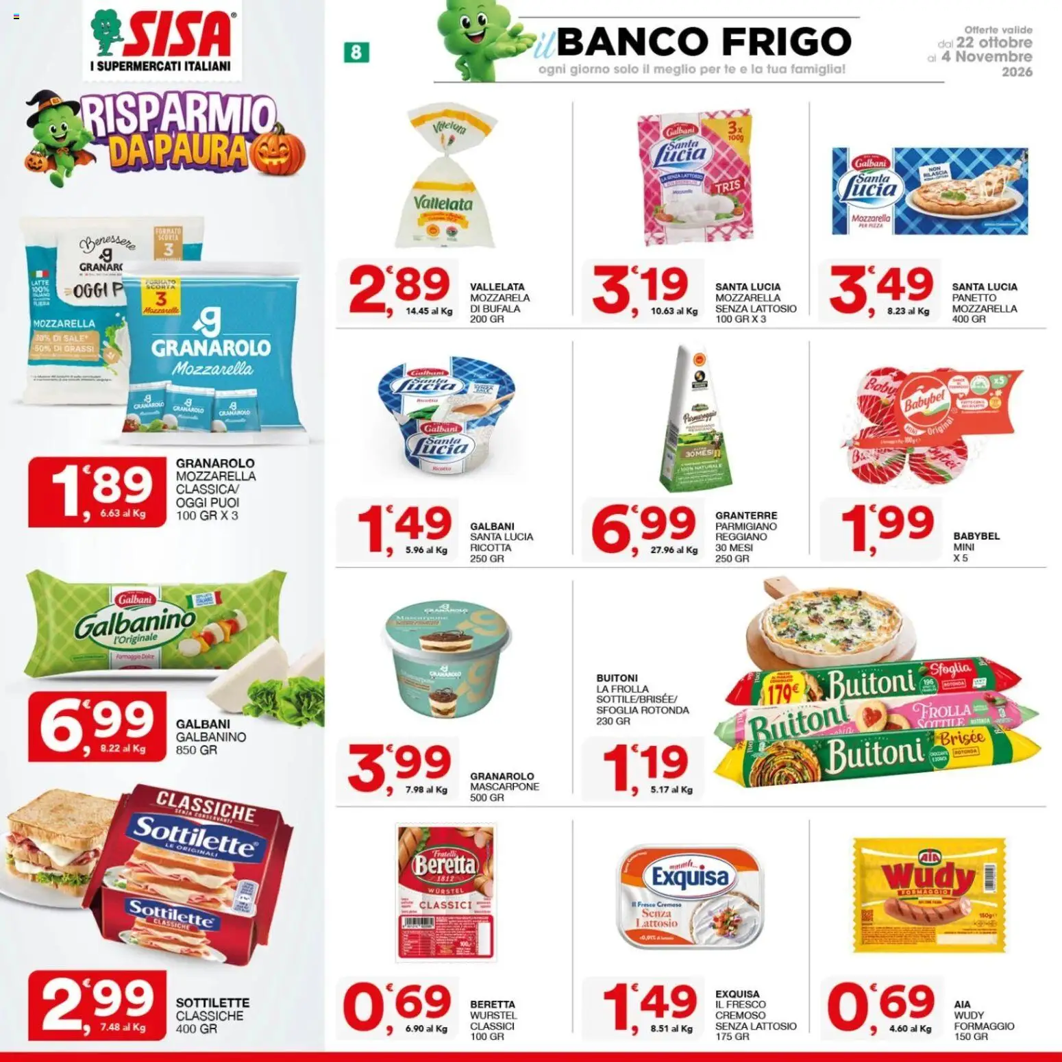 SISA volantino Volantino in Italy