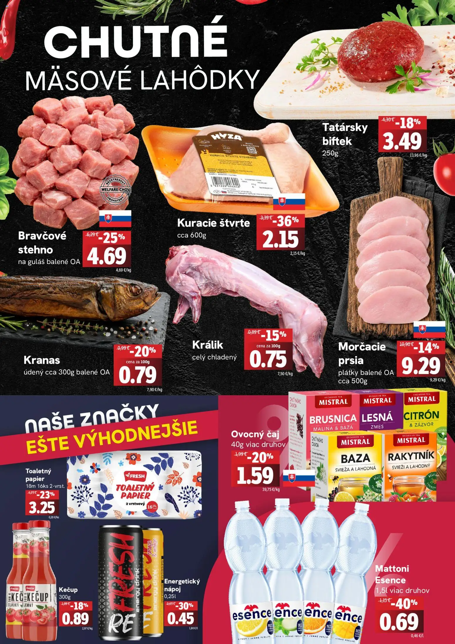 Fresh leták Leták in Slovensko