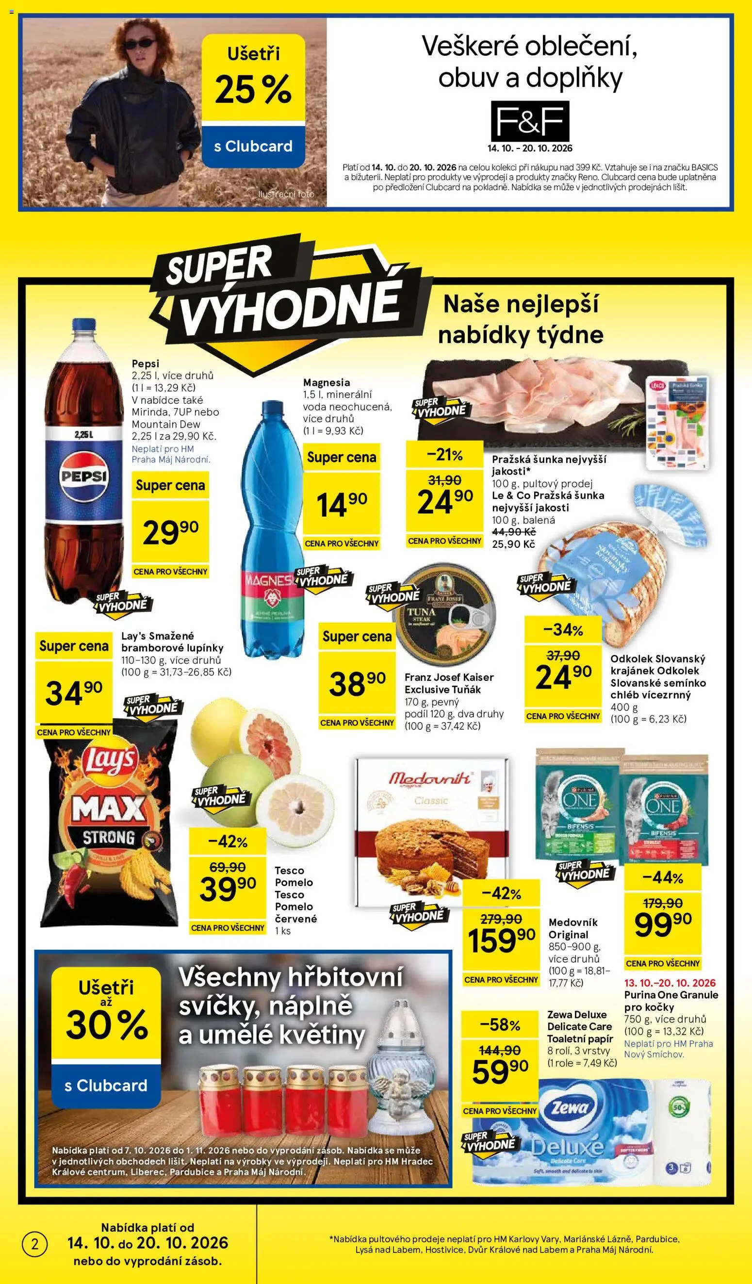 Tesco leták - Hypermarket Leták in Česko
