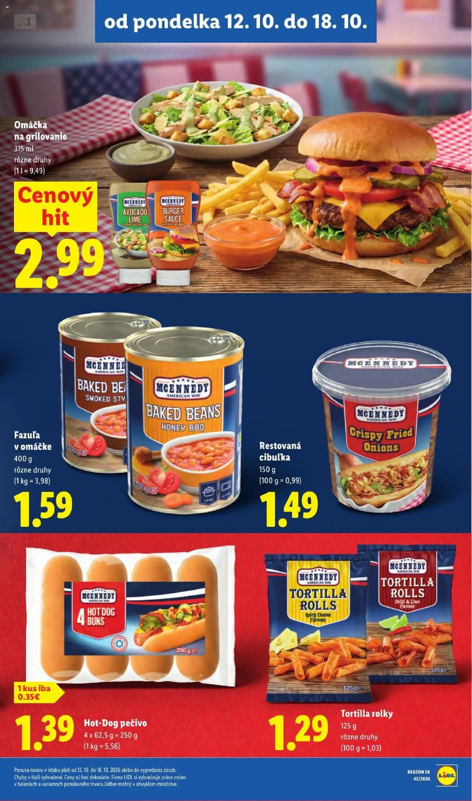 Lidl leták Leták in Slovensko