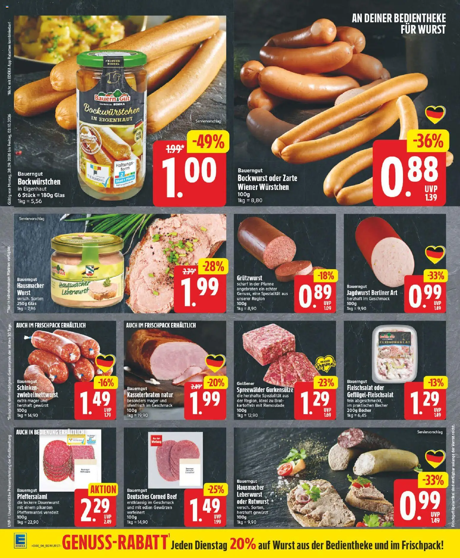 Edeka Prospekt Prospekt in Deutschland