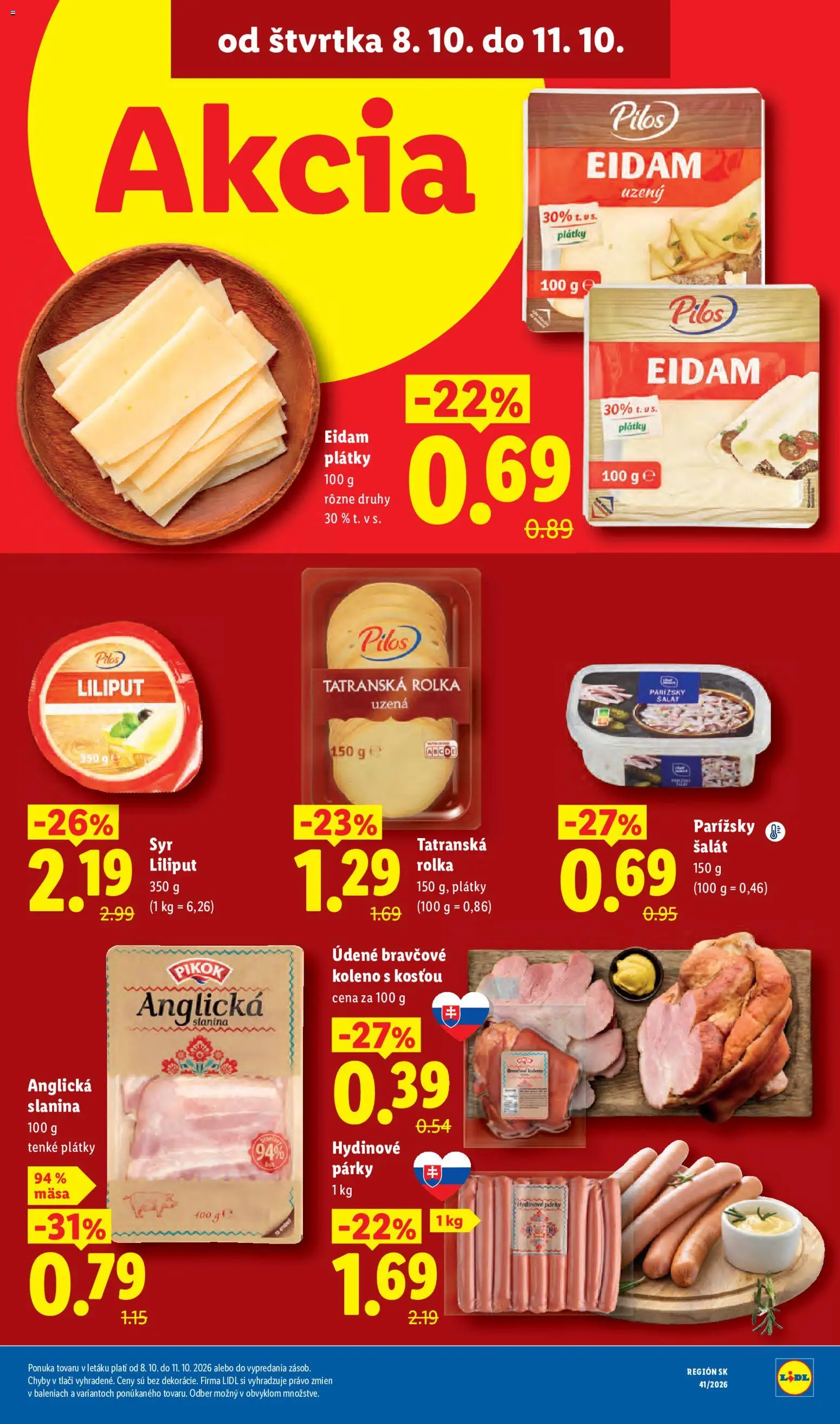 Lidl leták Leták in Slovensko