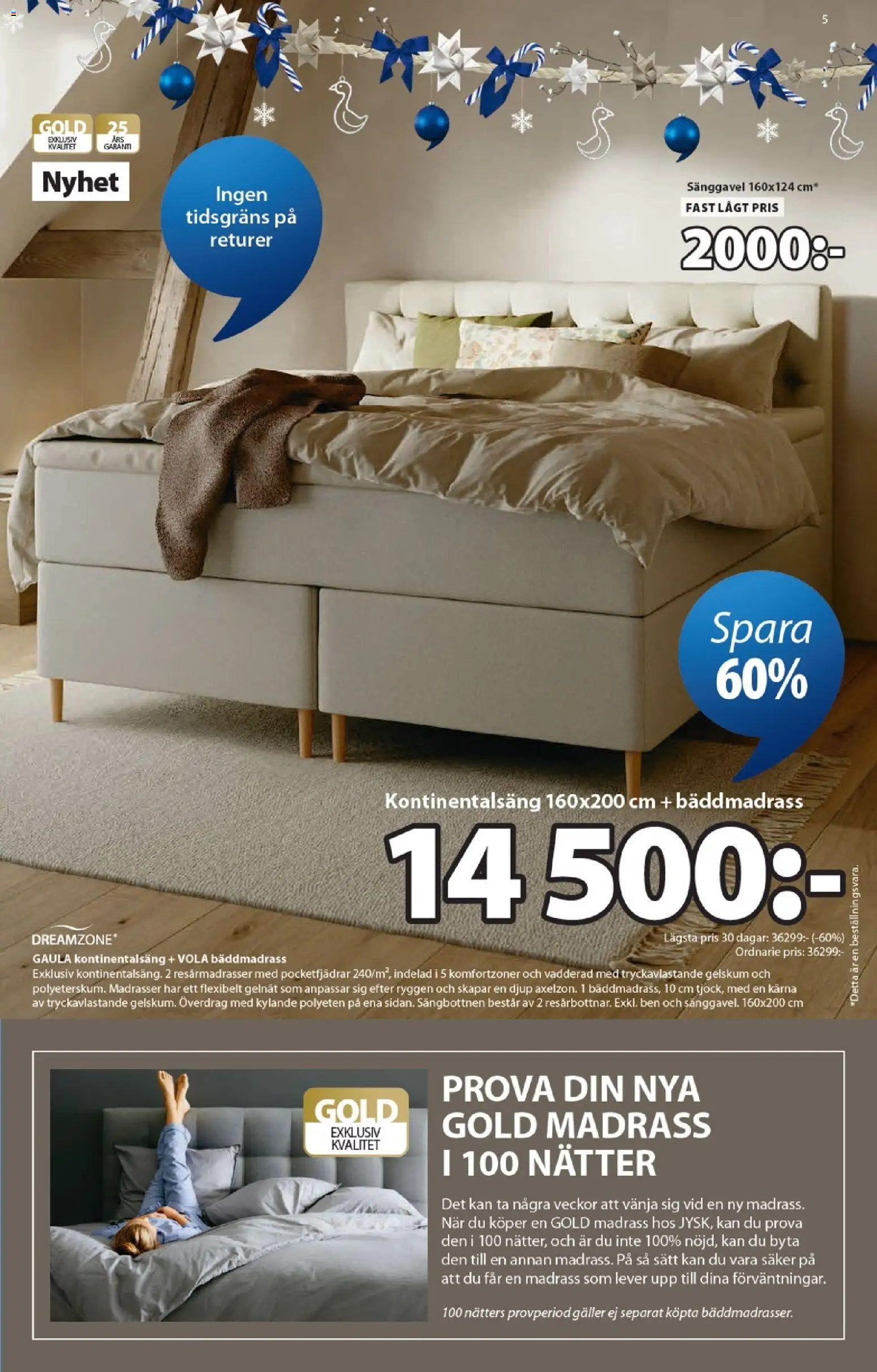 JYSK erbjudanden Reklamblad in Sverige