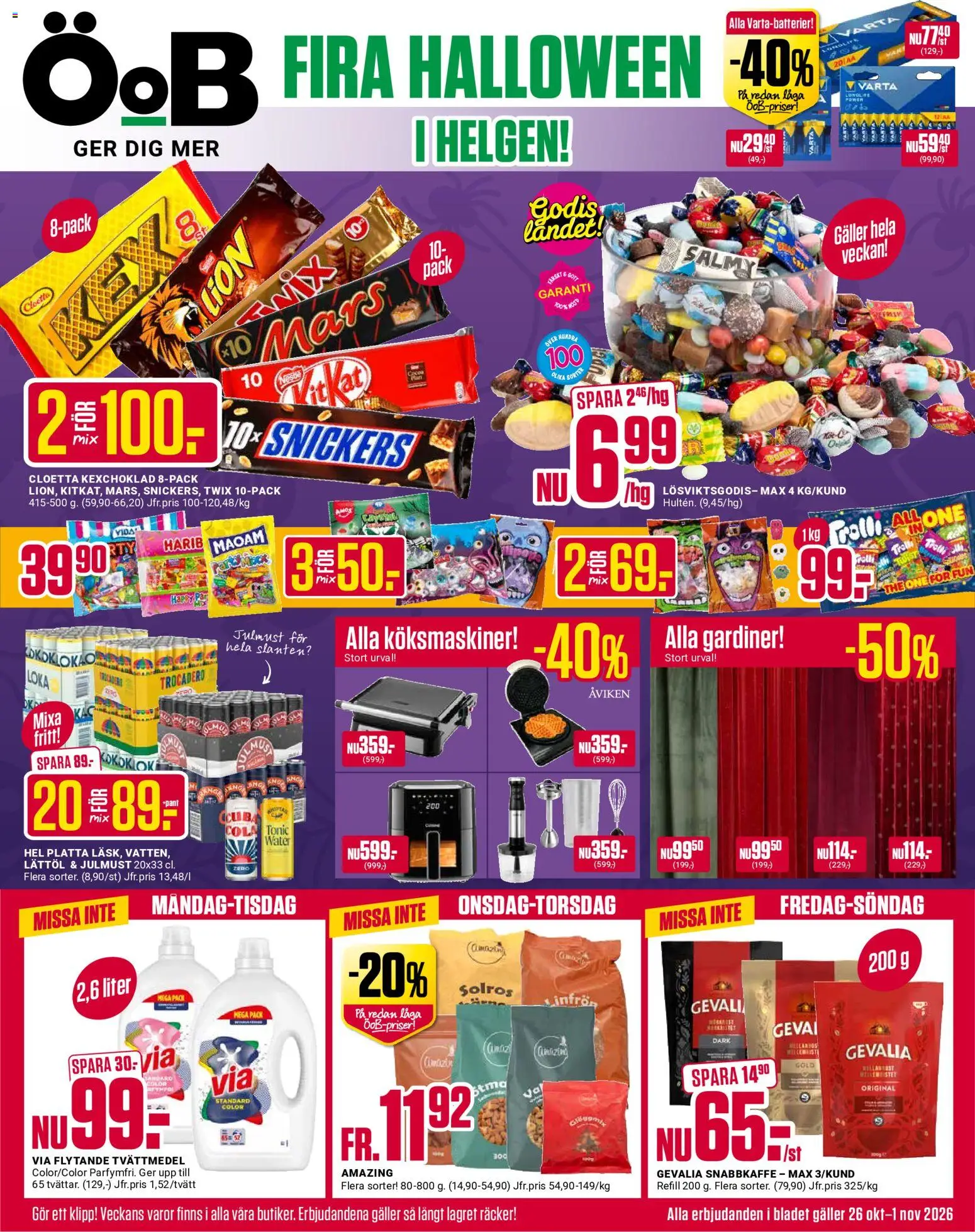 ÖoB erbjudanden Reklamblad in Sverige