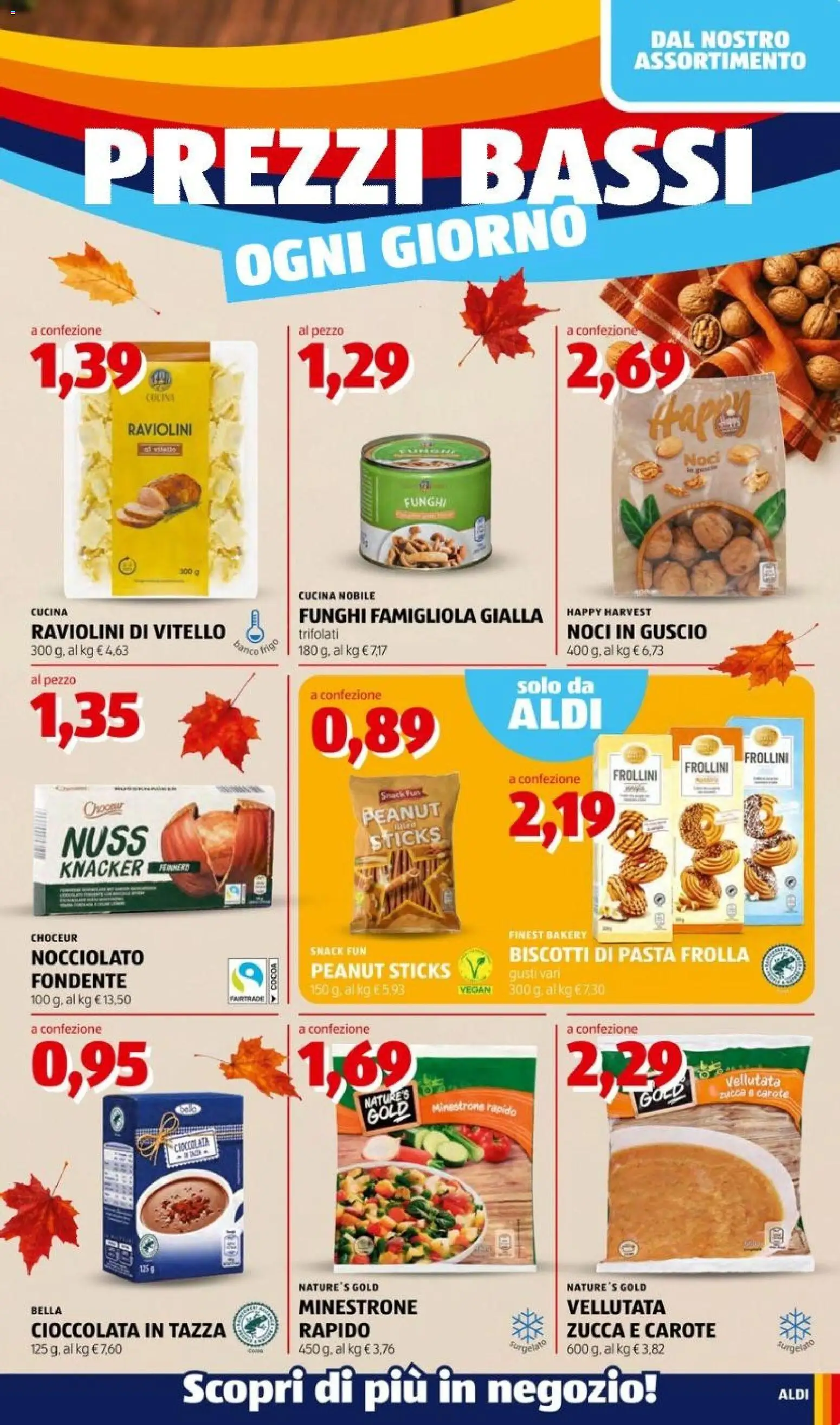 Aldi volantino Volantino in Italy