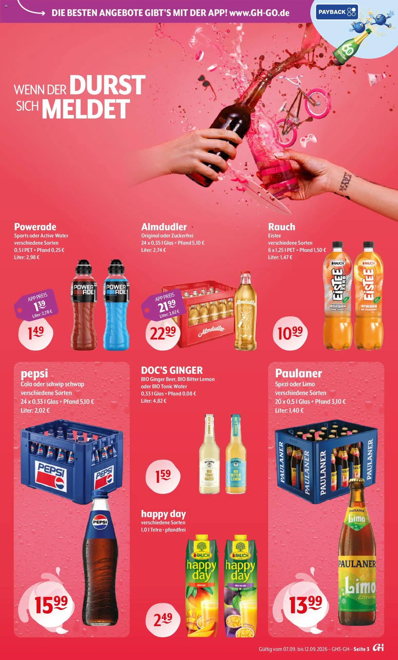 Trink und Spare Prospekt Prospekt in Deutschland