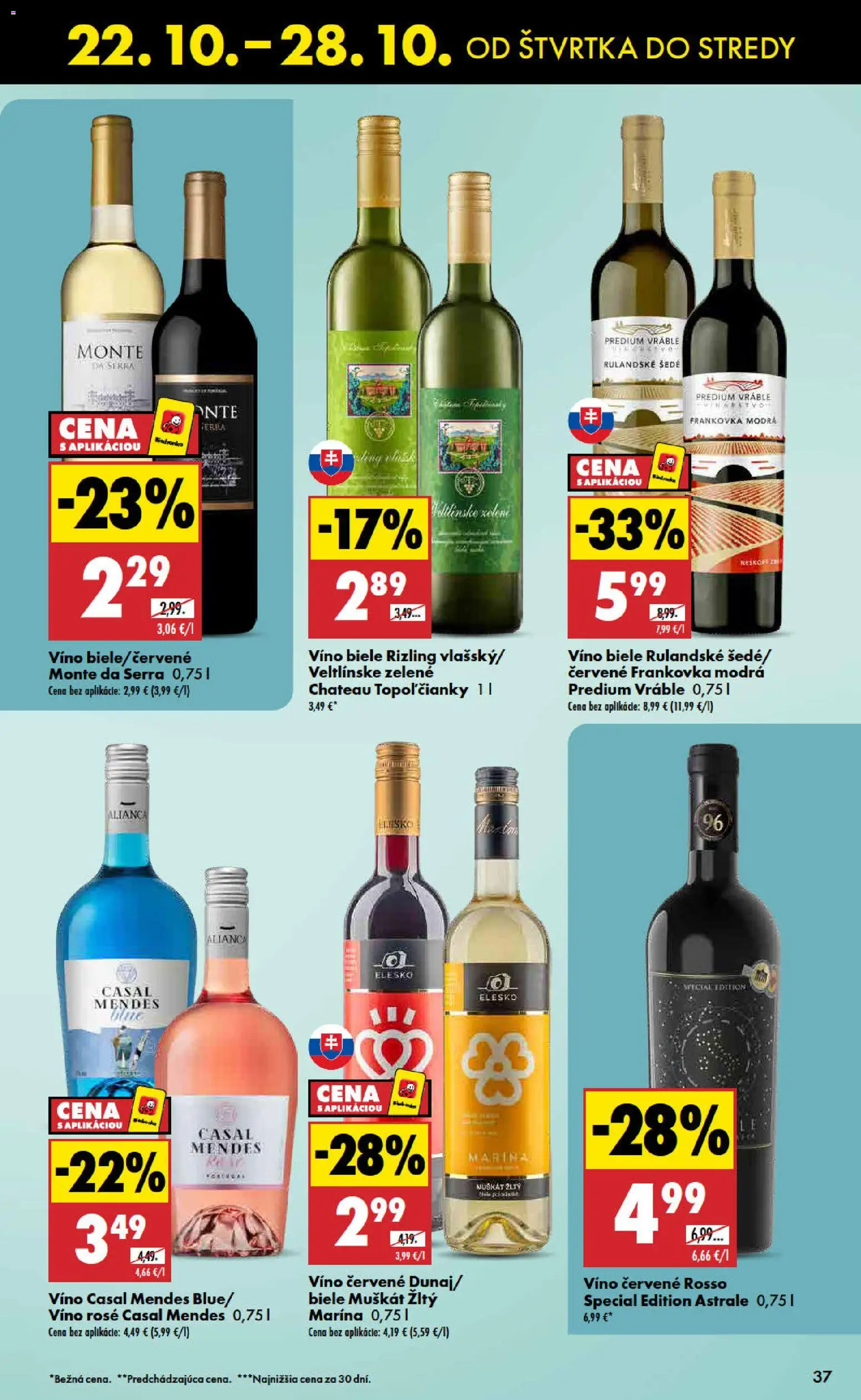 Biedronka leták Leták in Slovensko