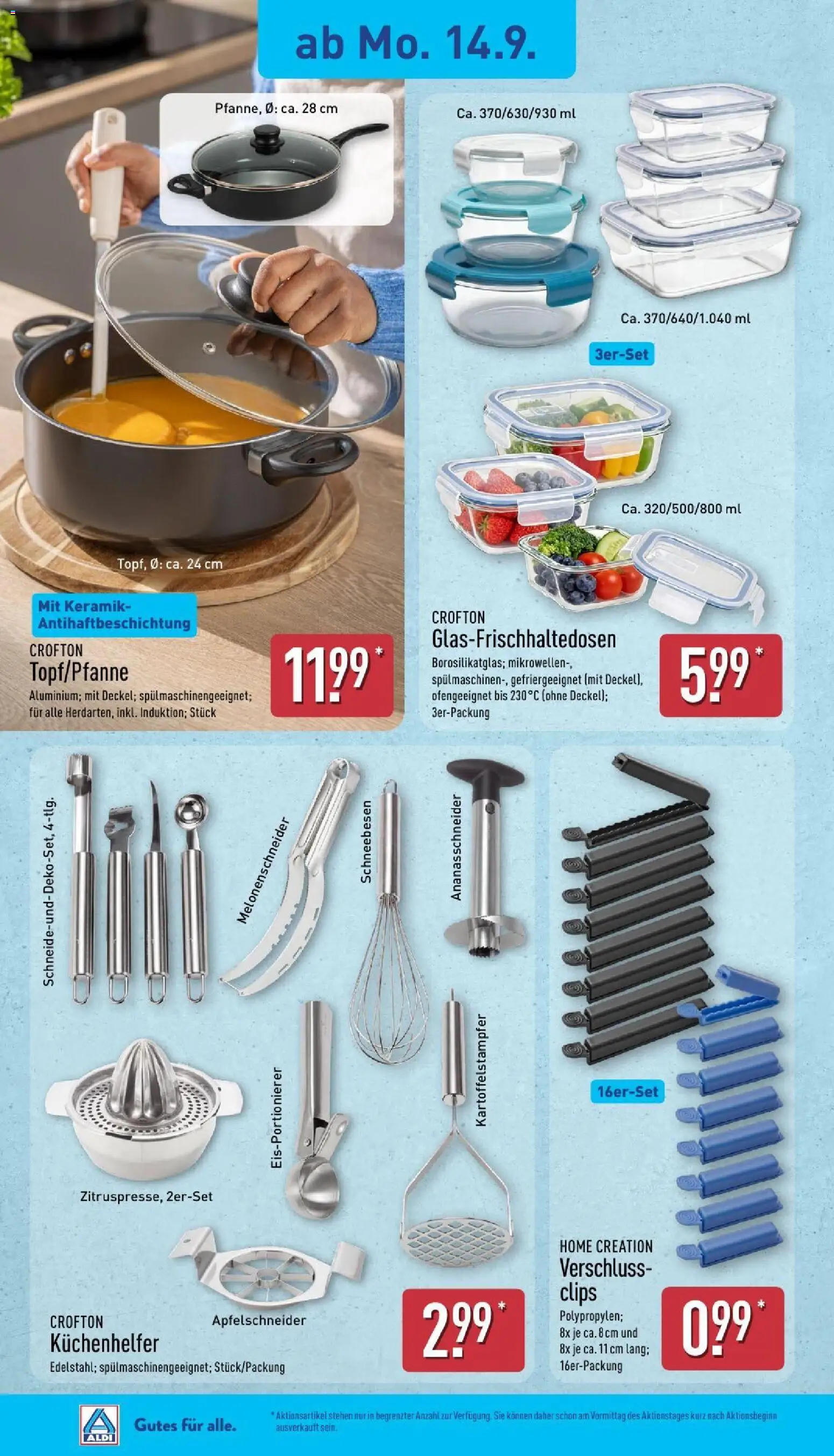 Aldi Prospekt Prospekt in Deutschland