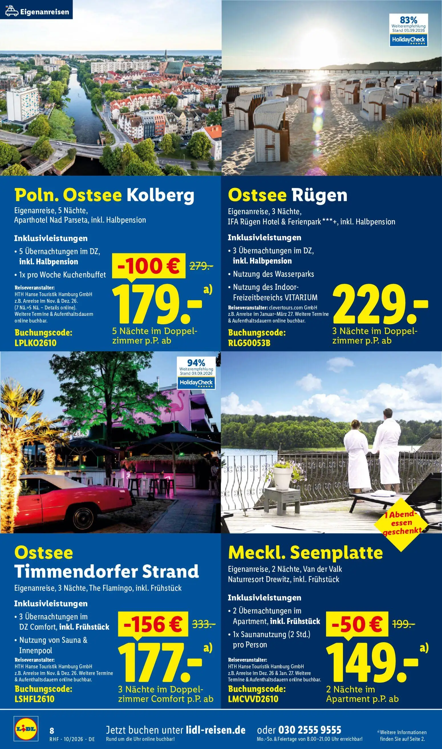 Lidl Reisen Prospekt Prospekt in Deutschland