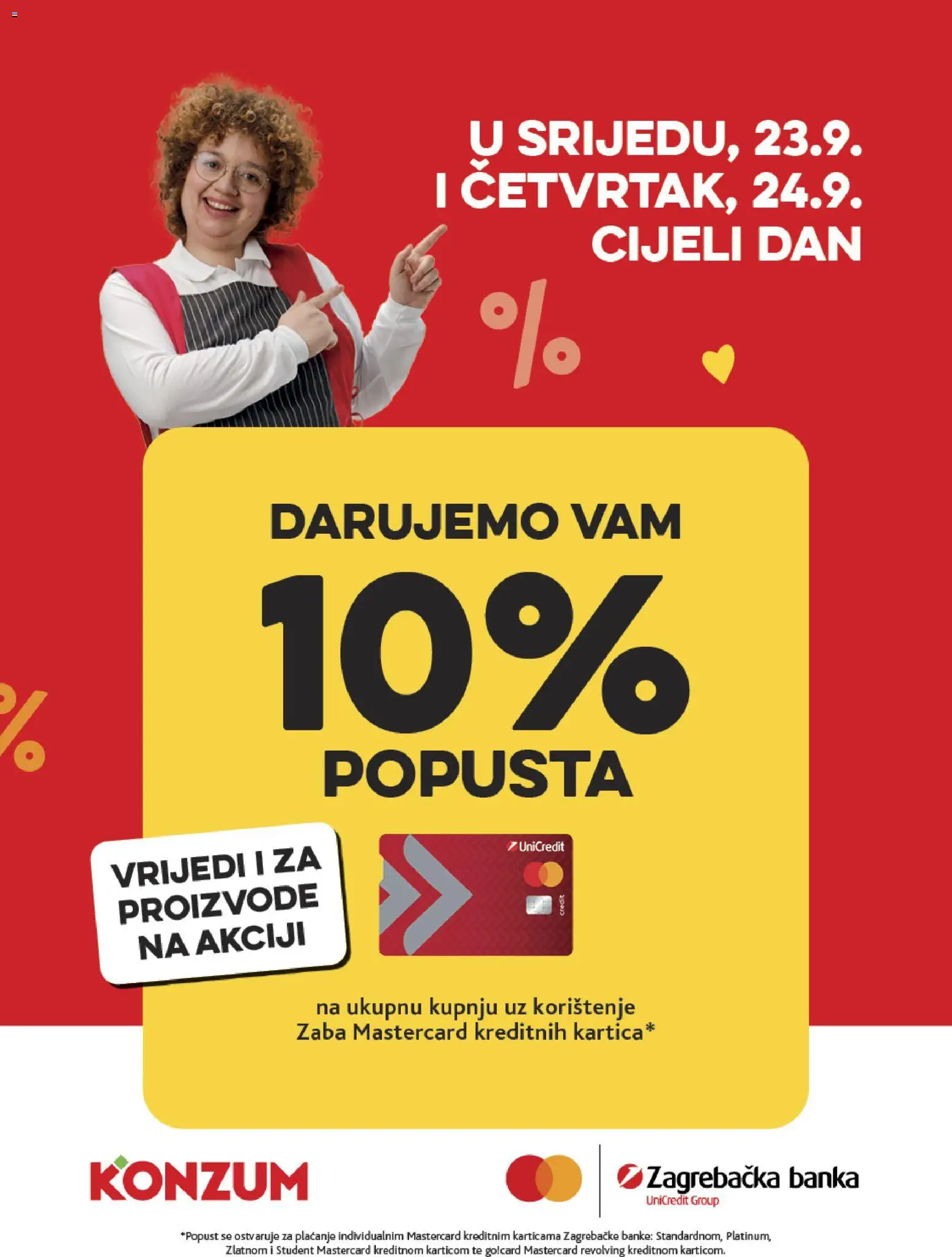 Konzum HR akciós újság Akciós újság in Magyarország