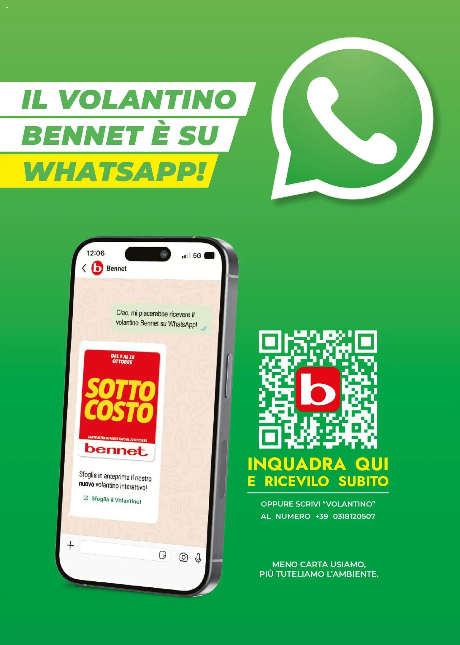 bennet volantino Volantino in Italy