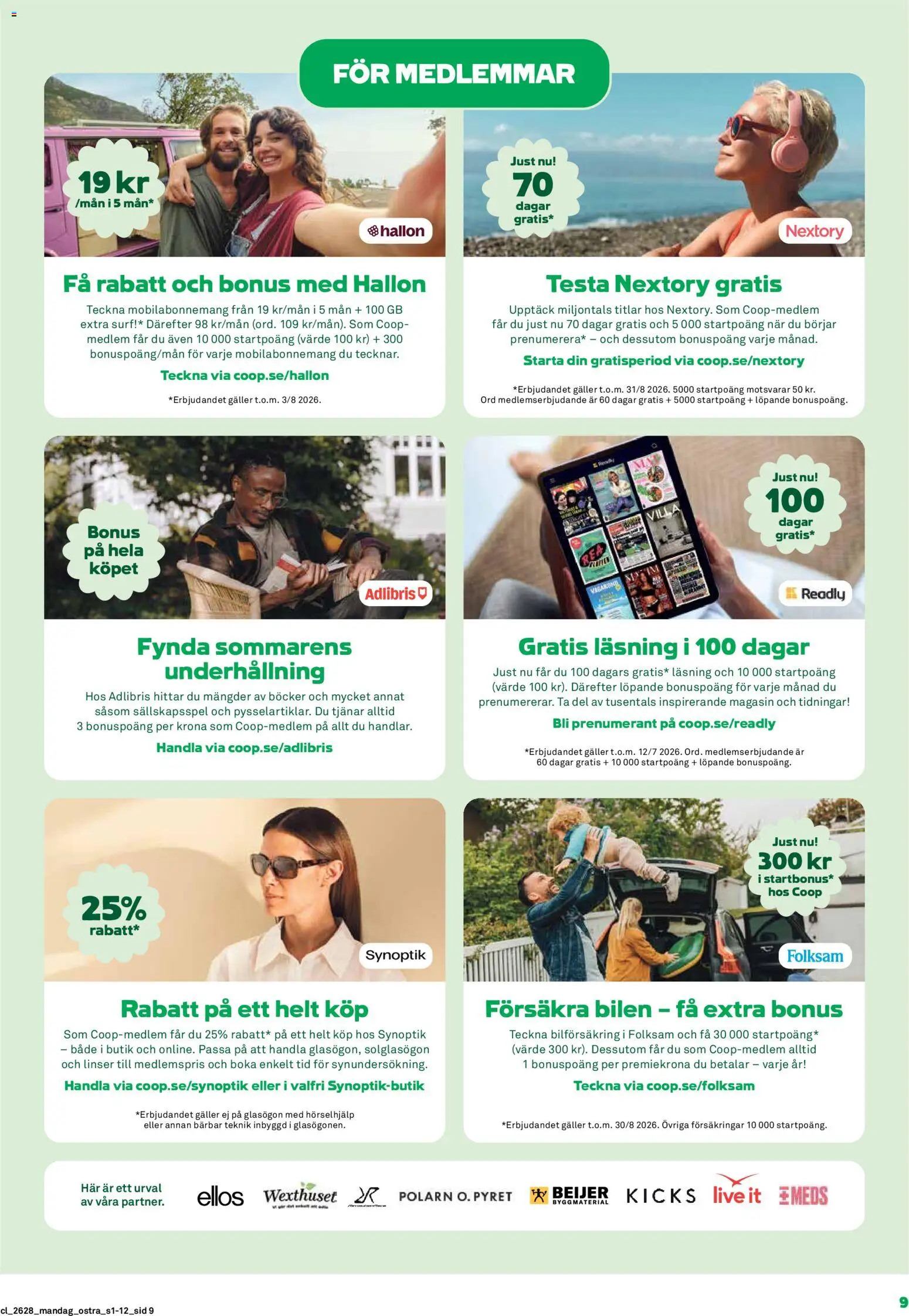 Nuvarande Coop Daglivs erbjudanden från 📣 06/07/2026 - 12/07/2026 📣 | Sverige