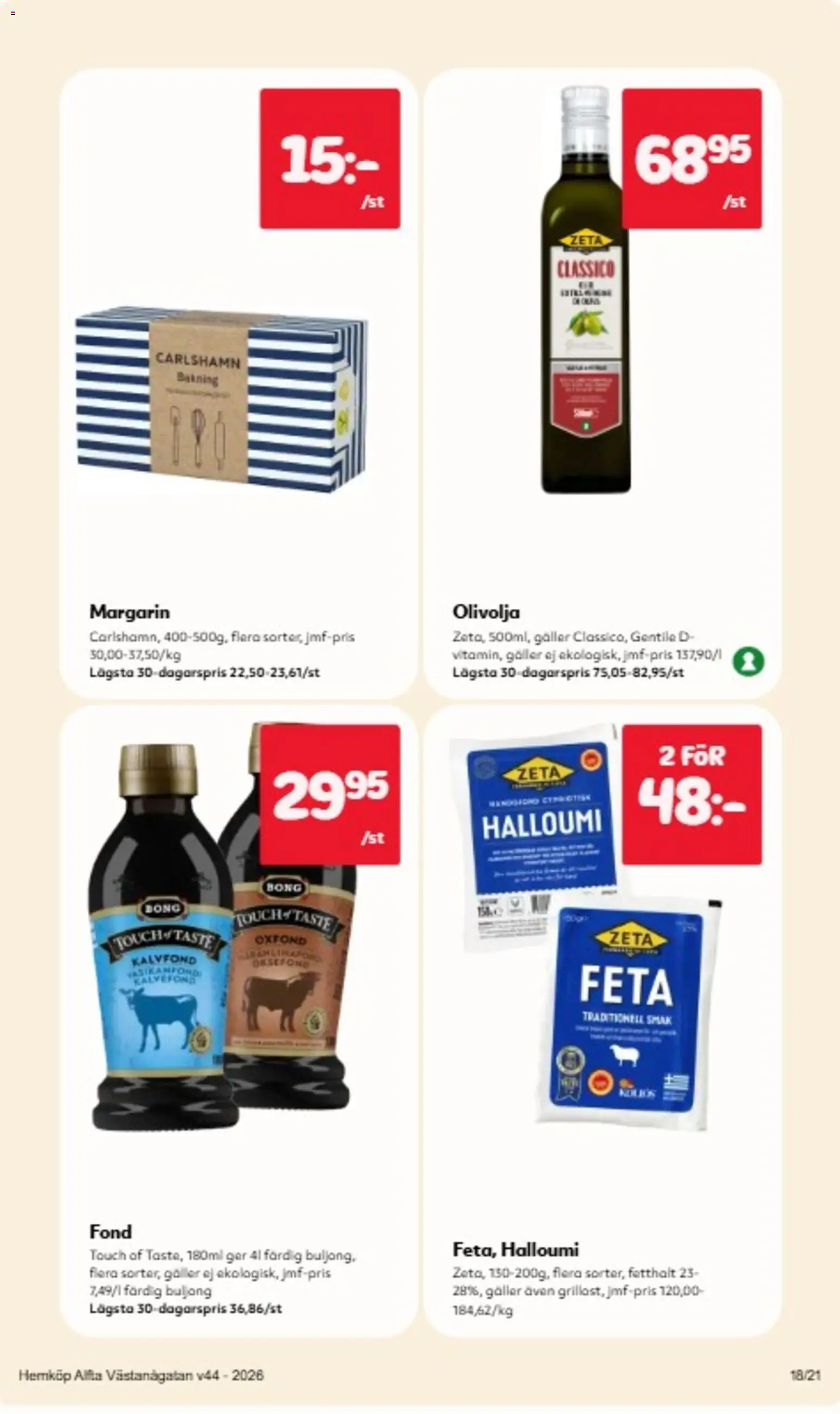 Hemköp erbjudanden Reklamblad in Sverige