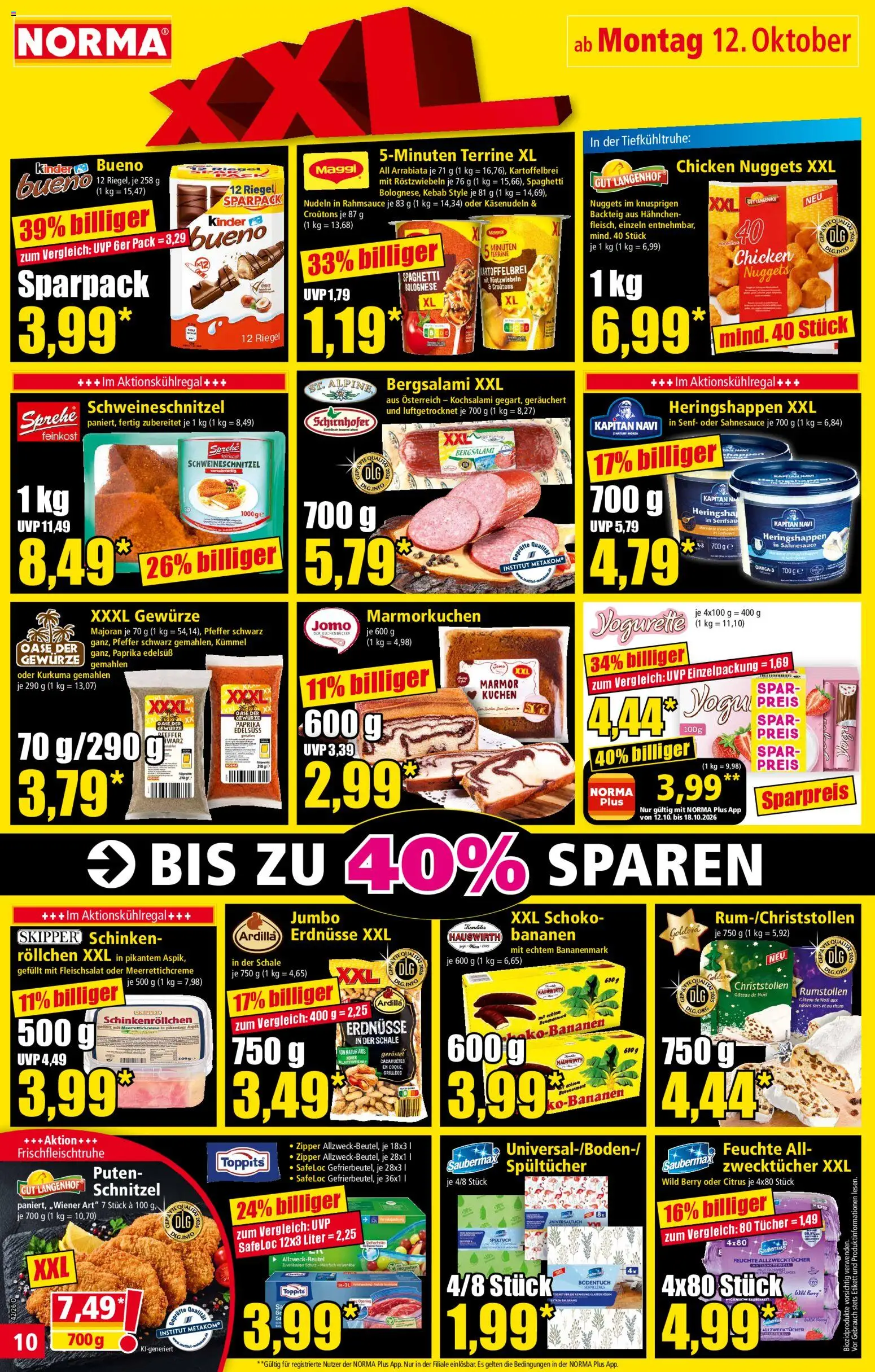 Norma Prospekt Prospekt in Deutschland