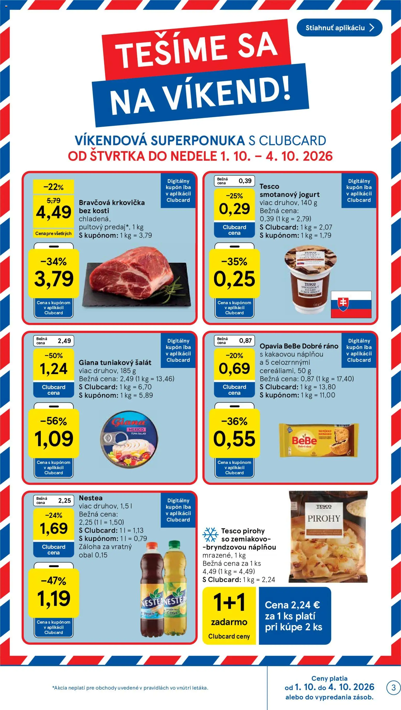 Tesco Hypermarket - leták Leták in Slovensko