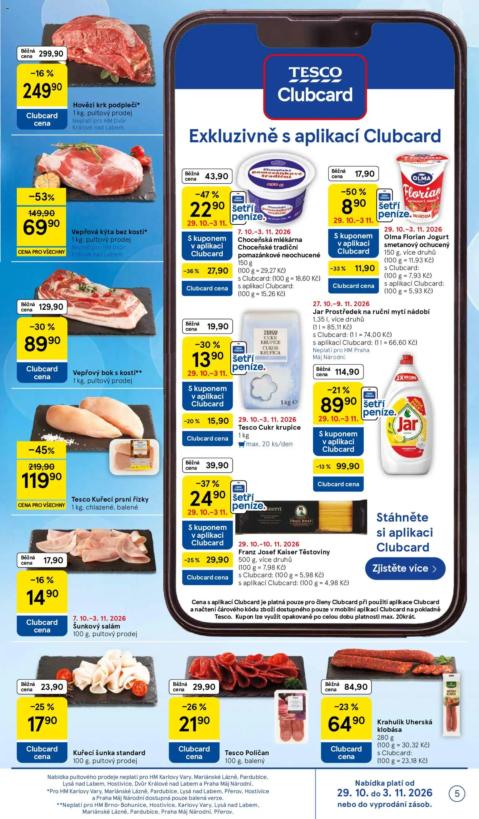 Tesco leták - Hypermarket Leták in Česko