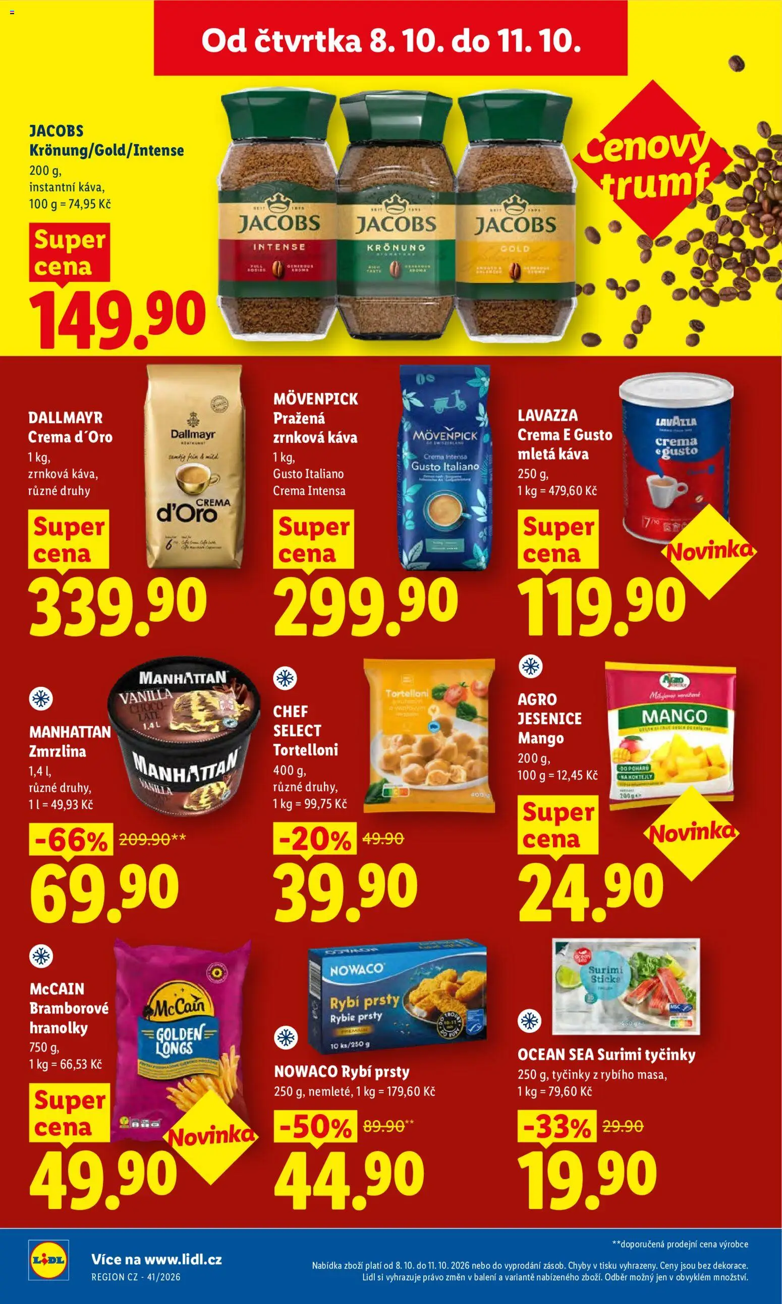Lidl leták Leták in Česko