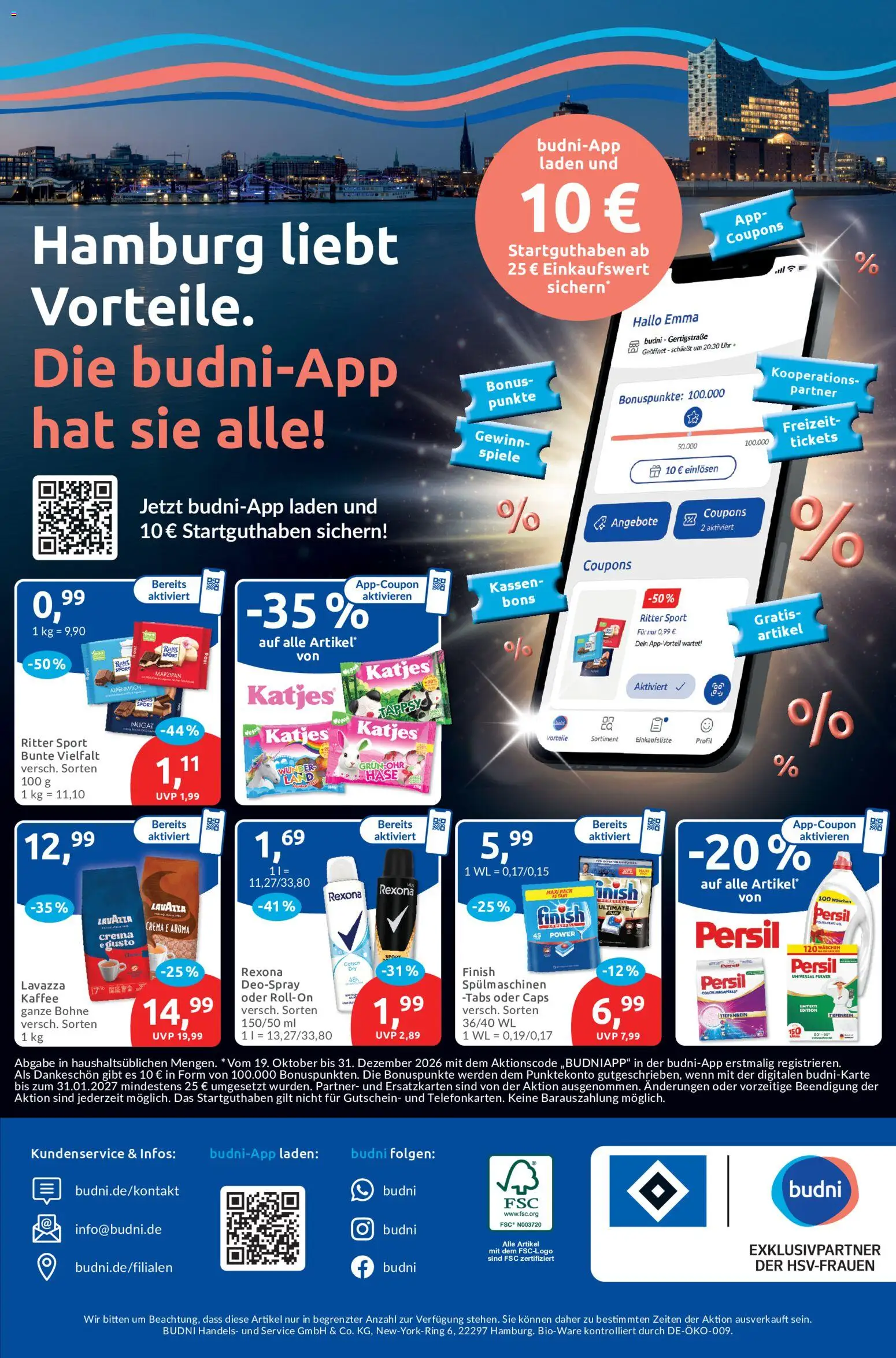 Budni Prospekt Prospekt in Deutschland