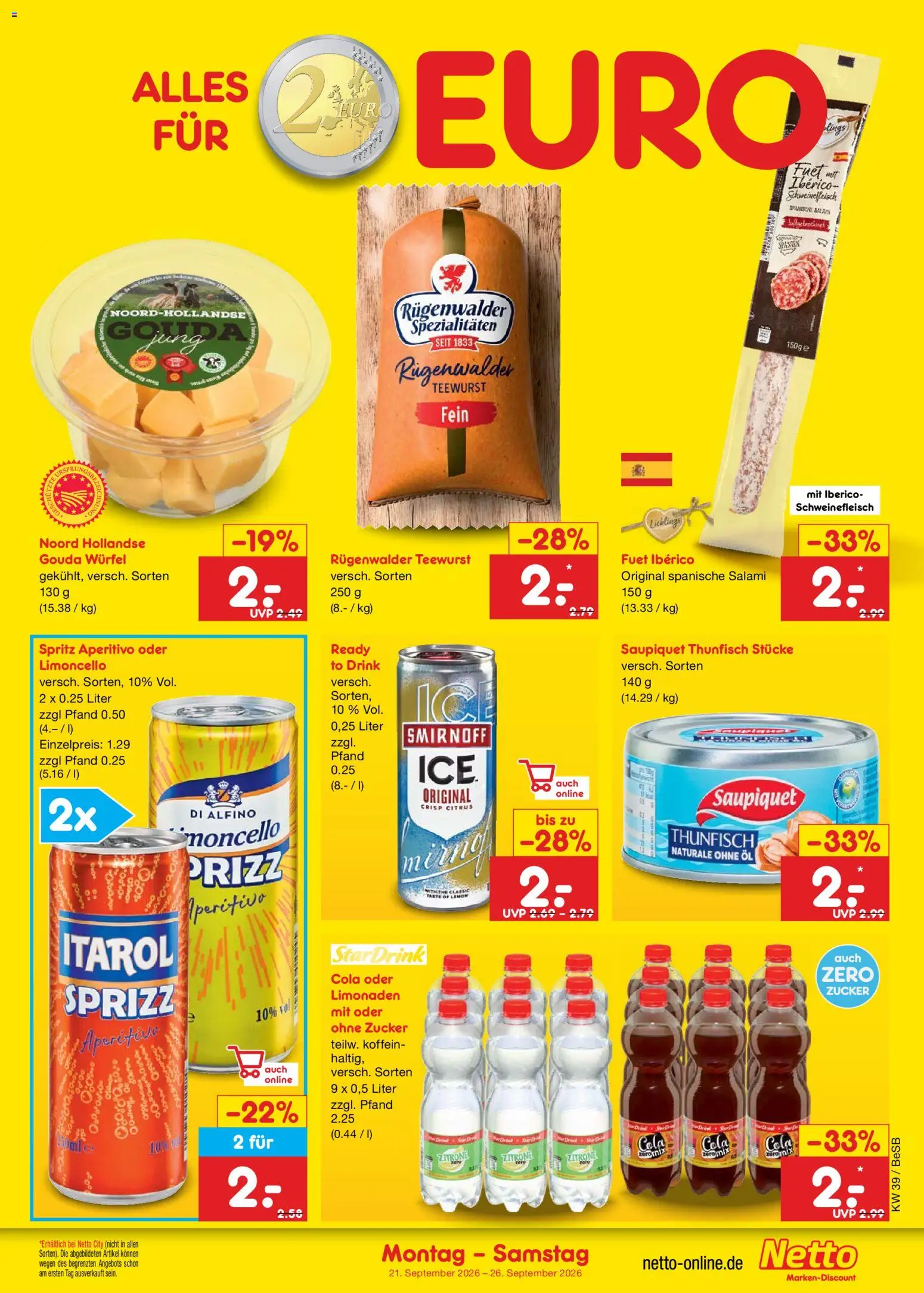 Netto Marken-Discount Prospekt Prospekt in Deutschland
