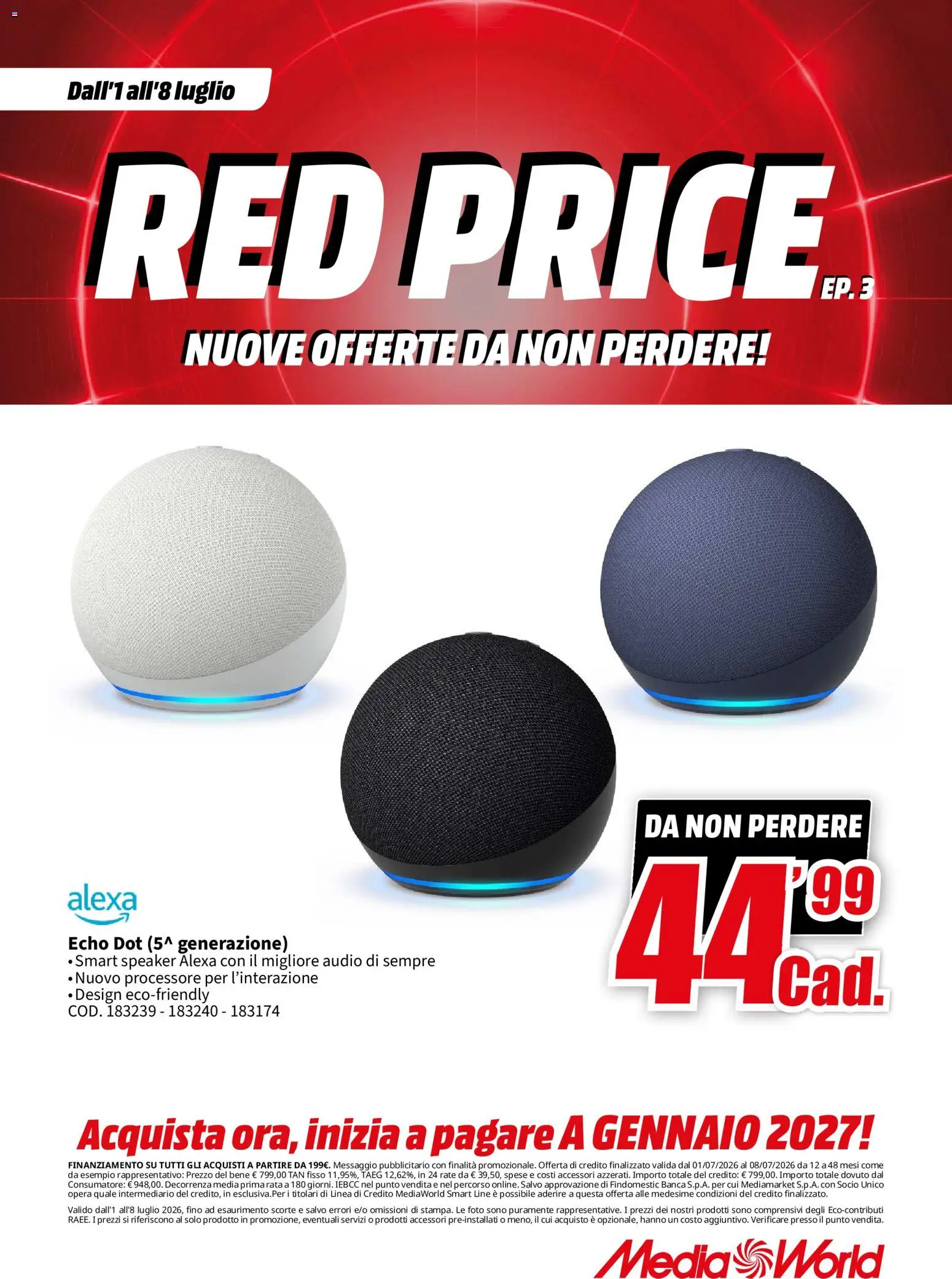 📣 Volantino Media World dal 📅 01/07/2026 - Scopri le offerte ora!🔥 | Italy