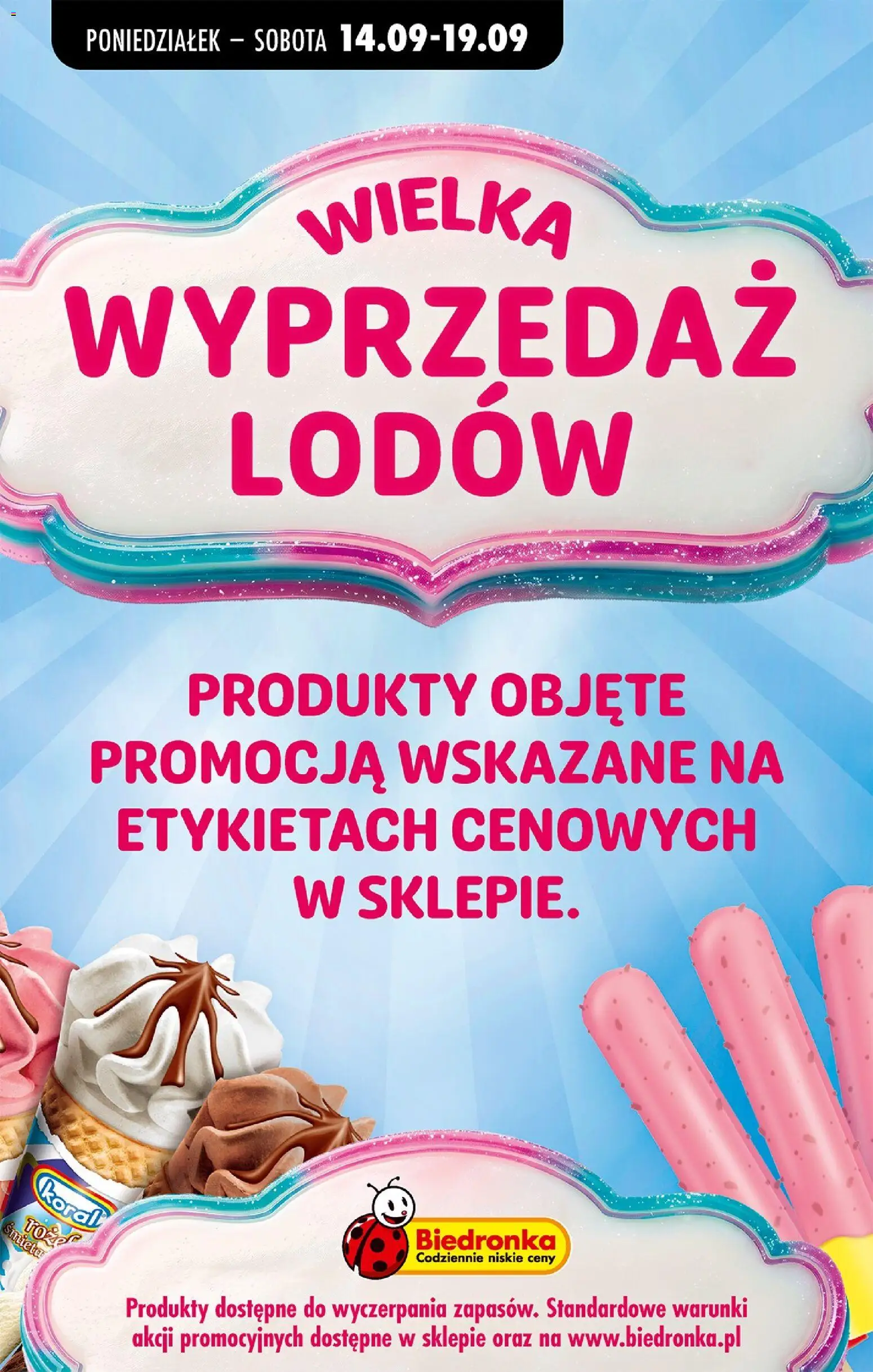 Biedronka gazetka od poniedziałku Gazetka in Polska