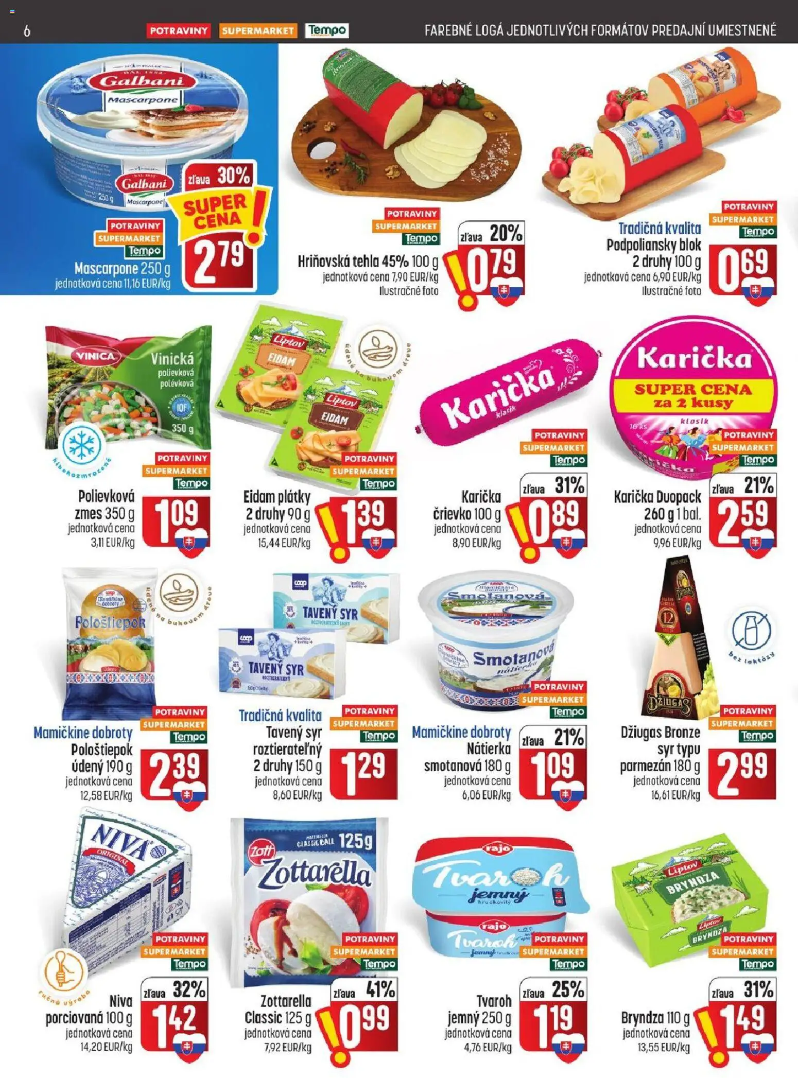 COOP Jednota leták Leták in Slovensko