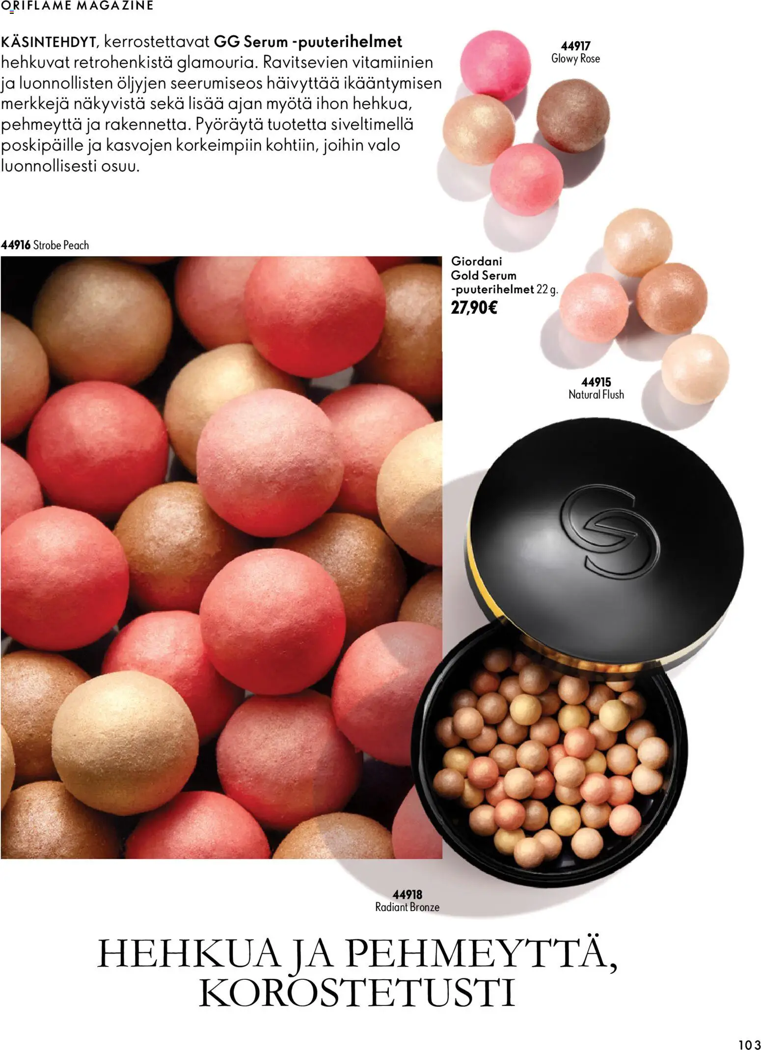 Oriflame tarjoukset Kuvasto in Suomi