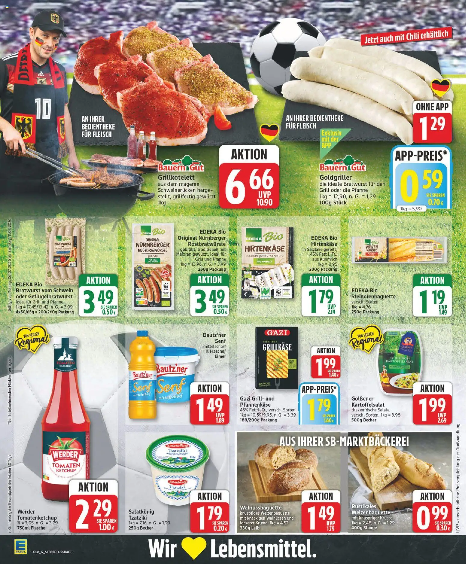 Edeka Prospekt | 06.07.2026 | Wie erhält man einen begrenzten Rabatt? | Deutschland