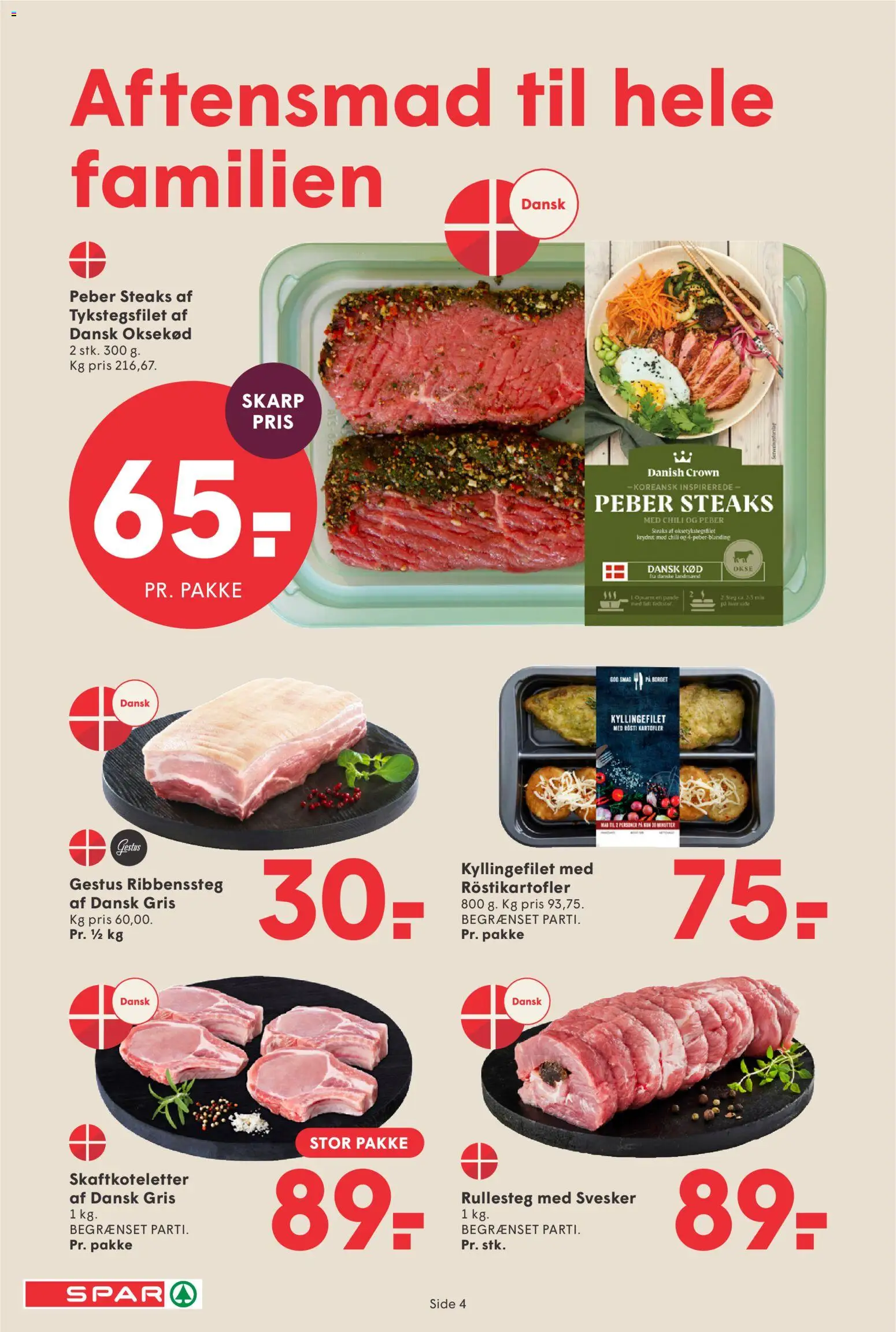 Spar - Tilbudsavis uge 40 Tilbudsavis in Danmark
