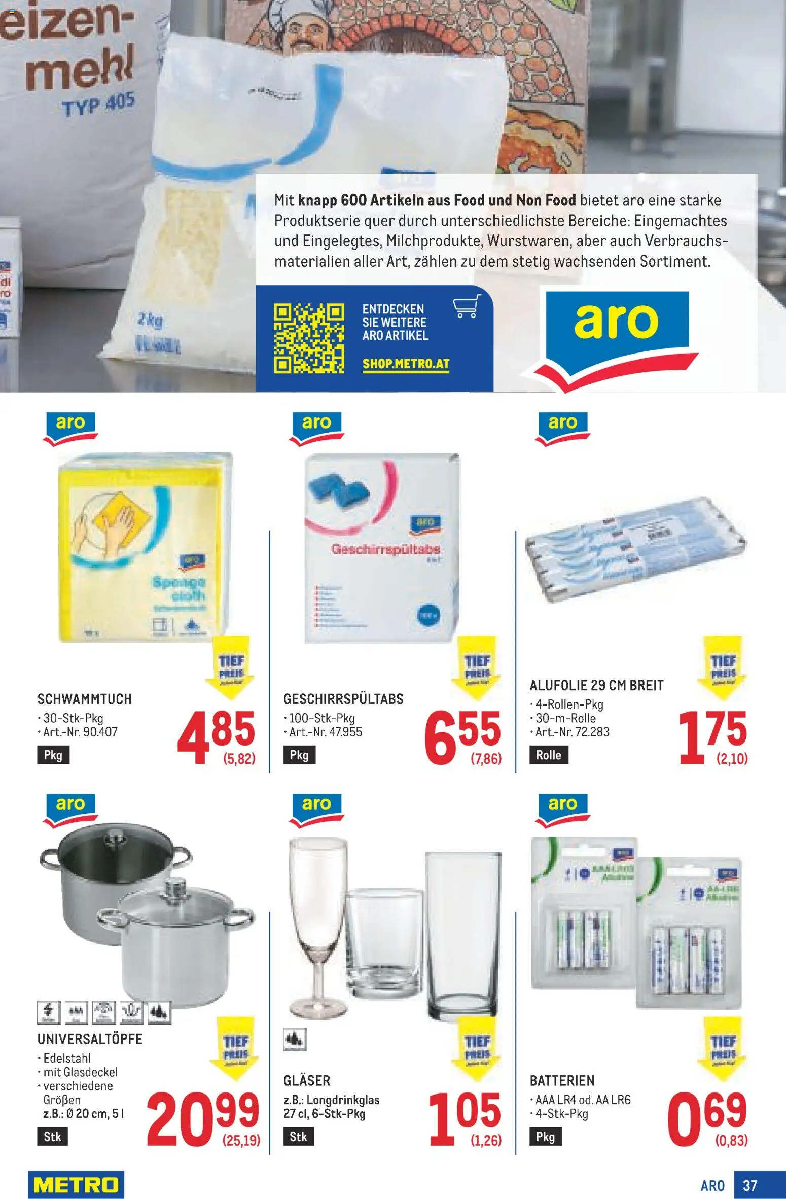 Metro angebote Profi Flugblatt in Österreich