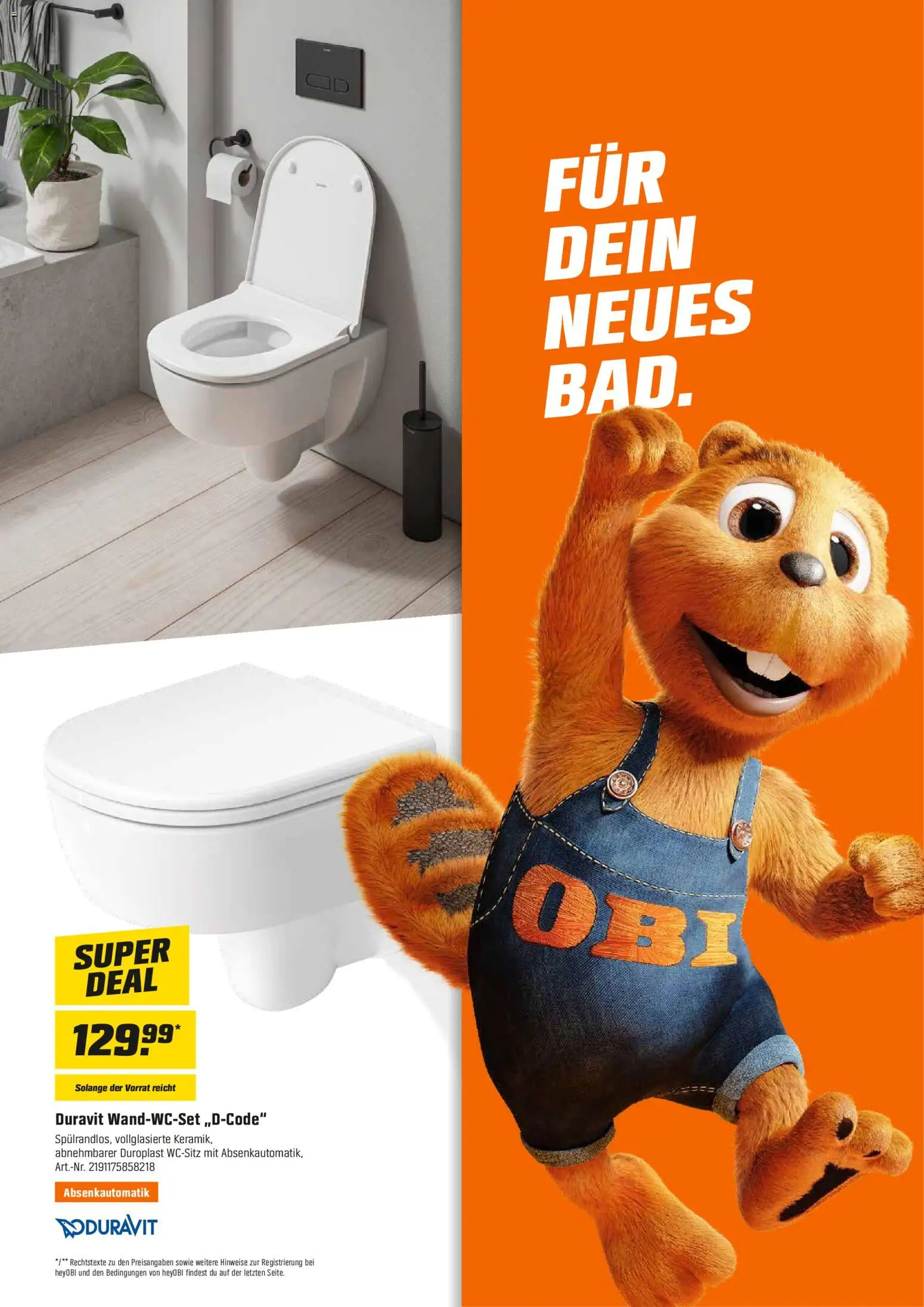 Obi Prospekt Prospekt in Deutschland
