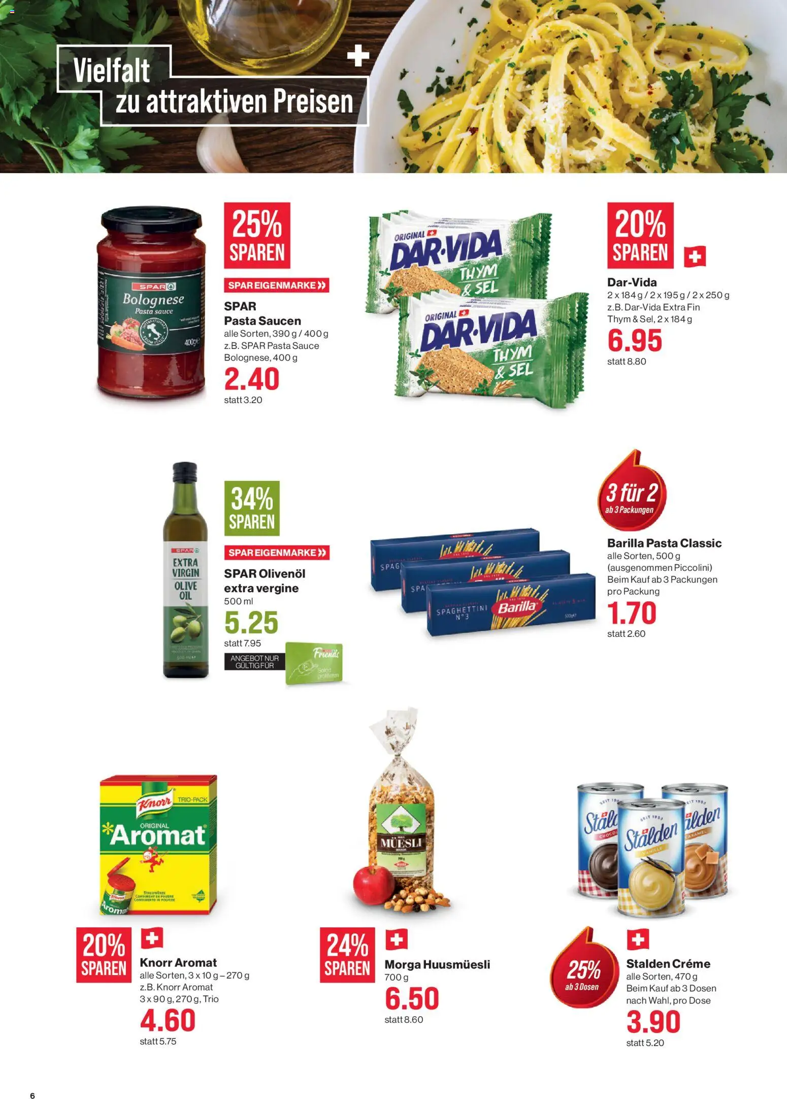 🛍️ SPAR aktionen ab 09.07.2026 » Entdecken Sie exklusive Rabatte und sparen Sie noch heute! 💰 | Schweiz