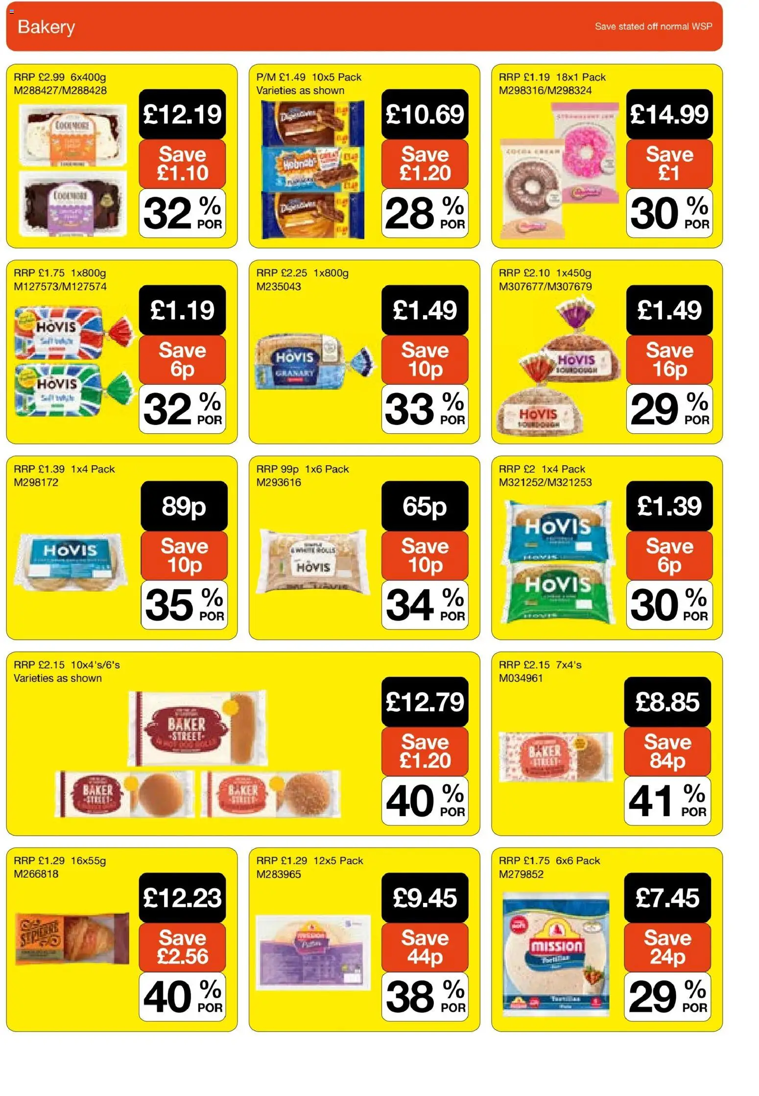 Booker Wholesale - NP9 National Promotions Leaflet in United Kingdom