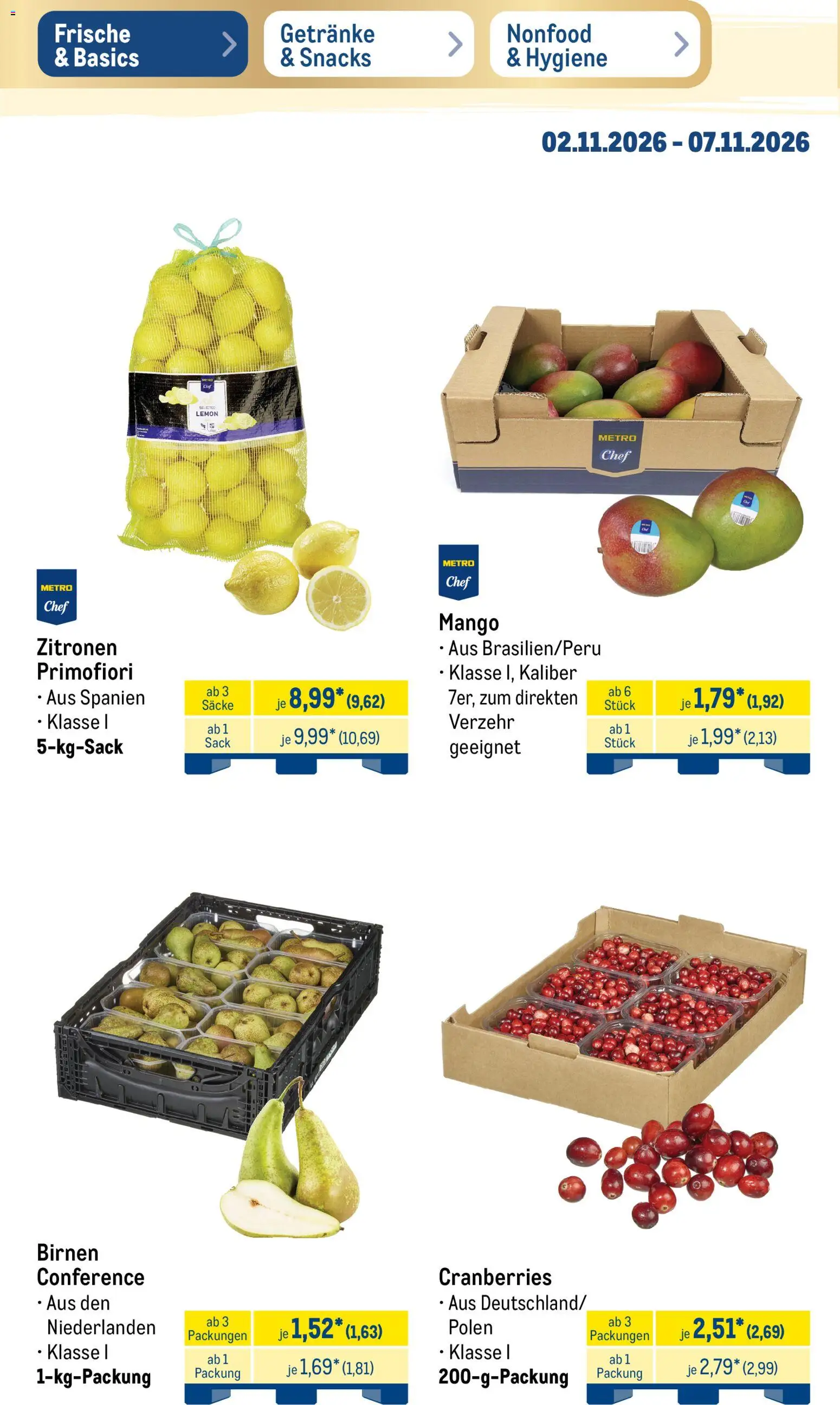 Metro Black Friday Prospekt in Deutschland