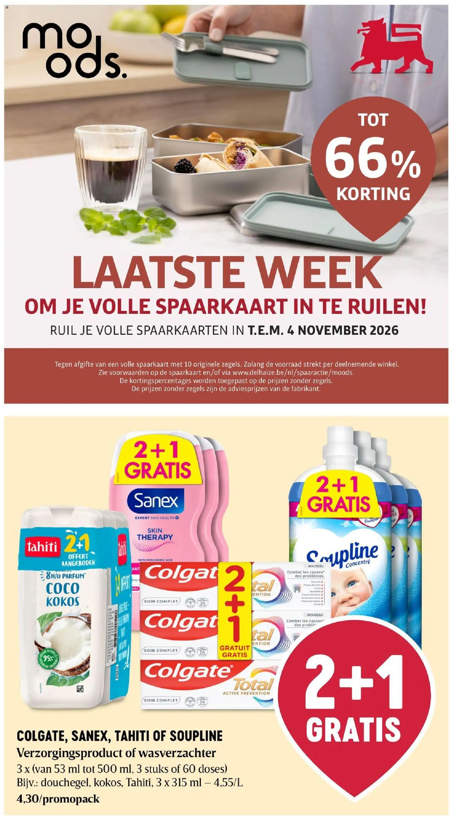 Delhaize folder Folder in België