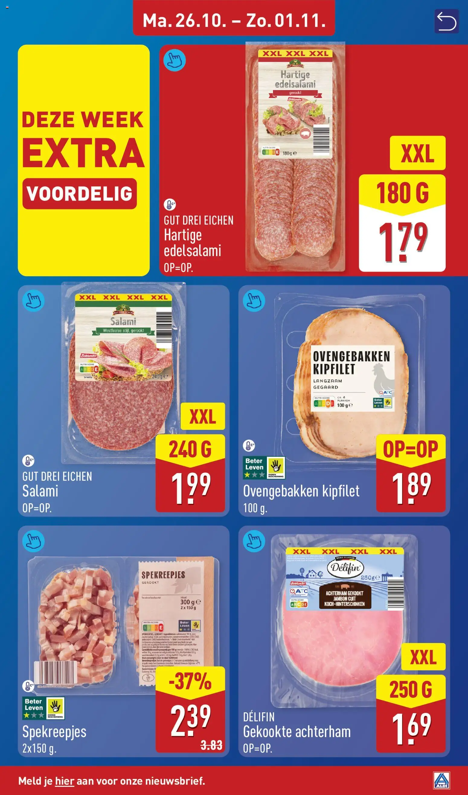 Aldi folder Folder in Nederland
