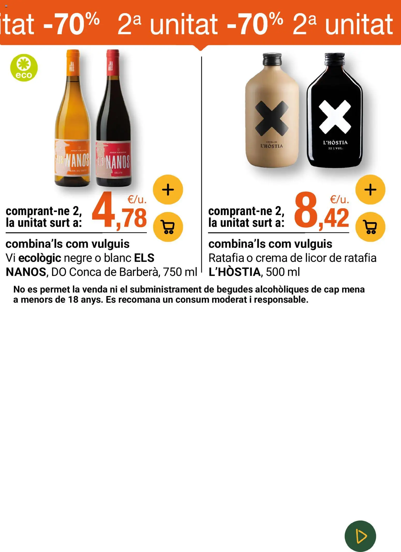 Bonpreu folleto Folleto in España