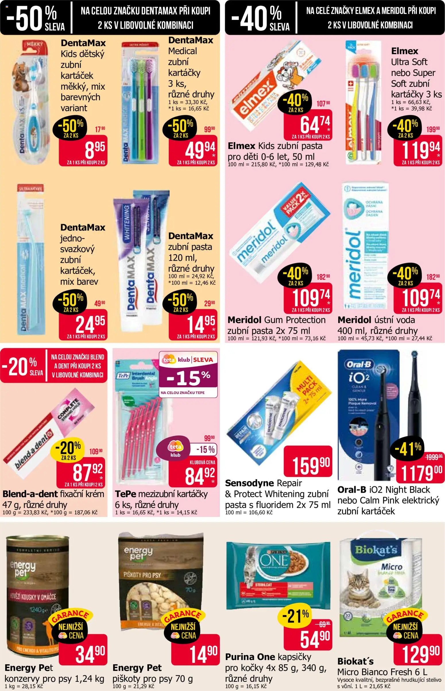 TETA Drogerie leták Leták in Česko