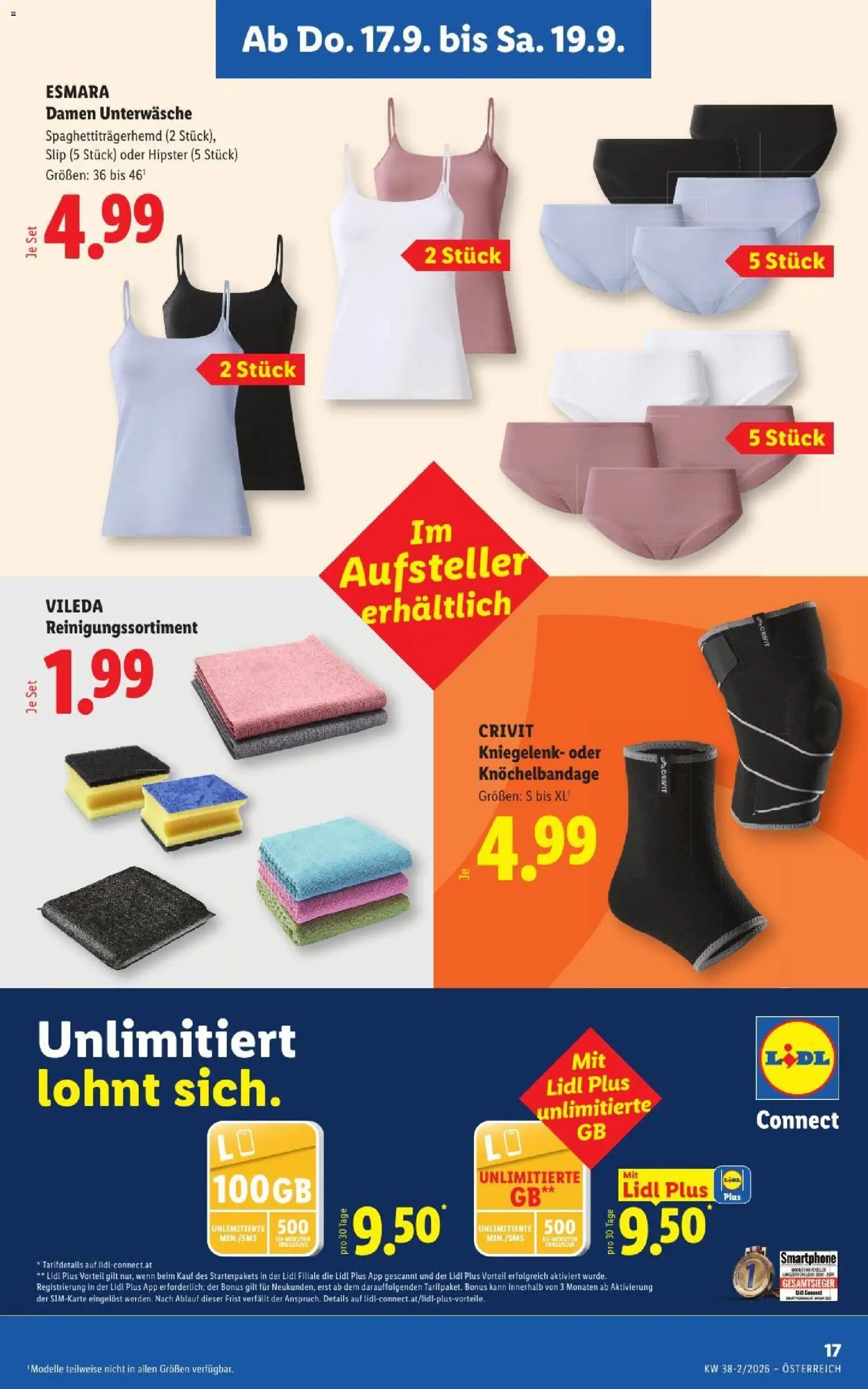 Lidl - Flugblatt Flugblatt in Österreich