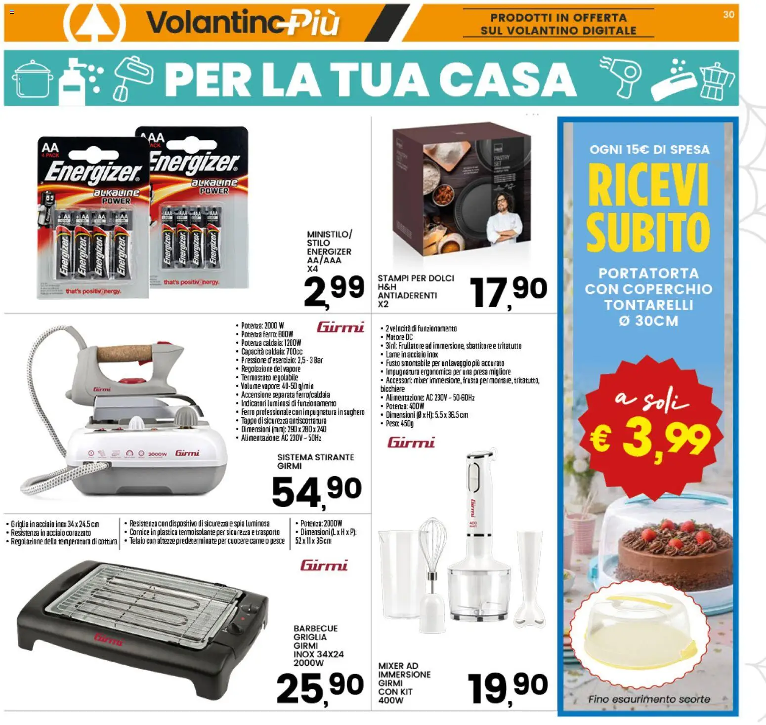 Interspar volantino Volantino in Italy