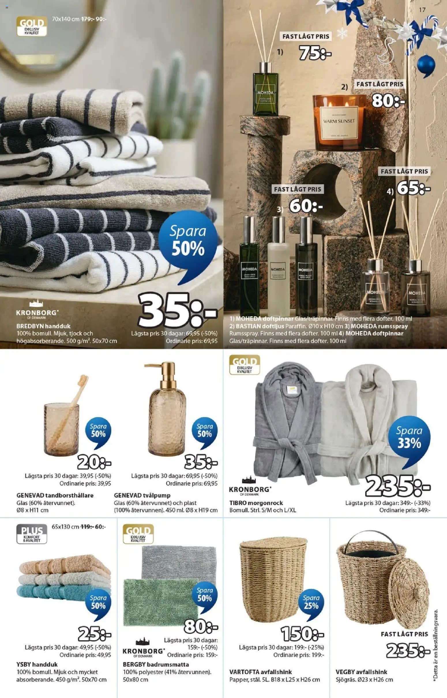 JYSK erbjudanden Reklamblad in Sverige