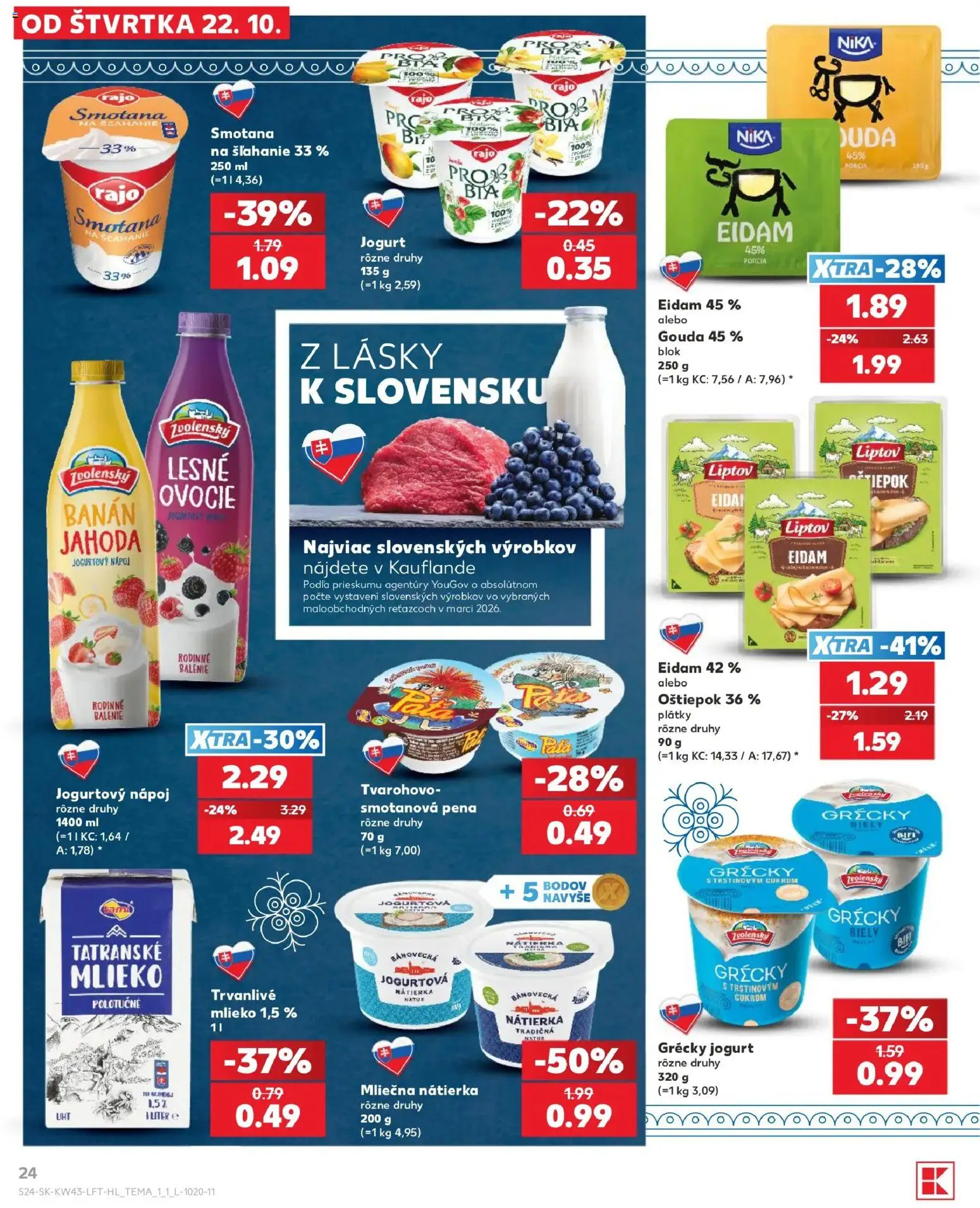 Kaufland leták Leták in Slovensko