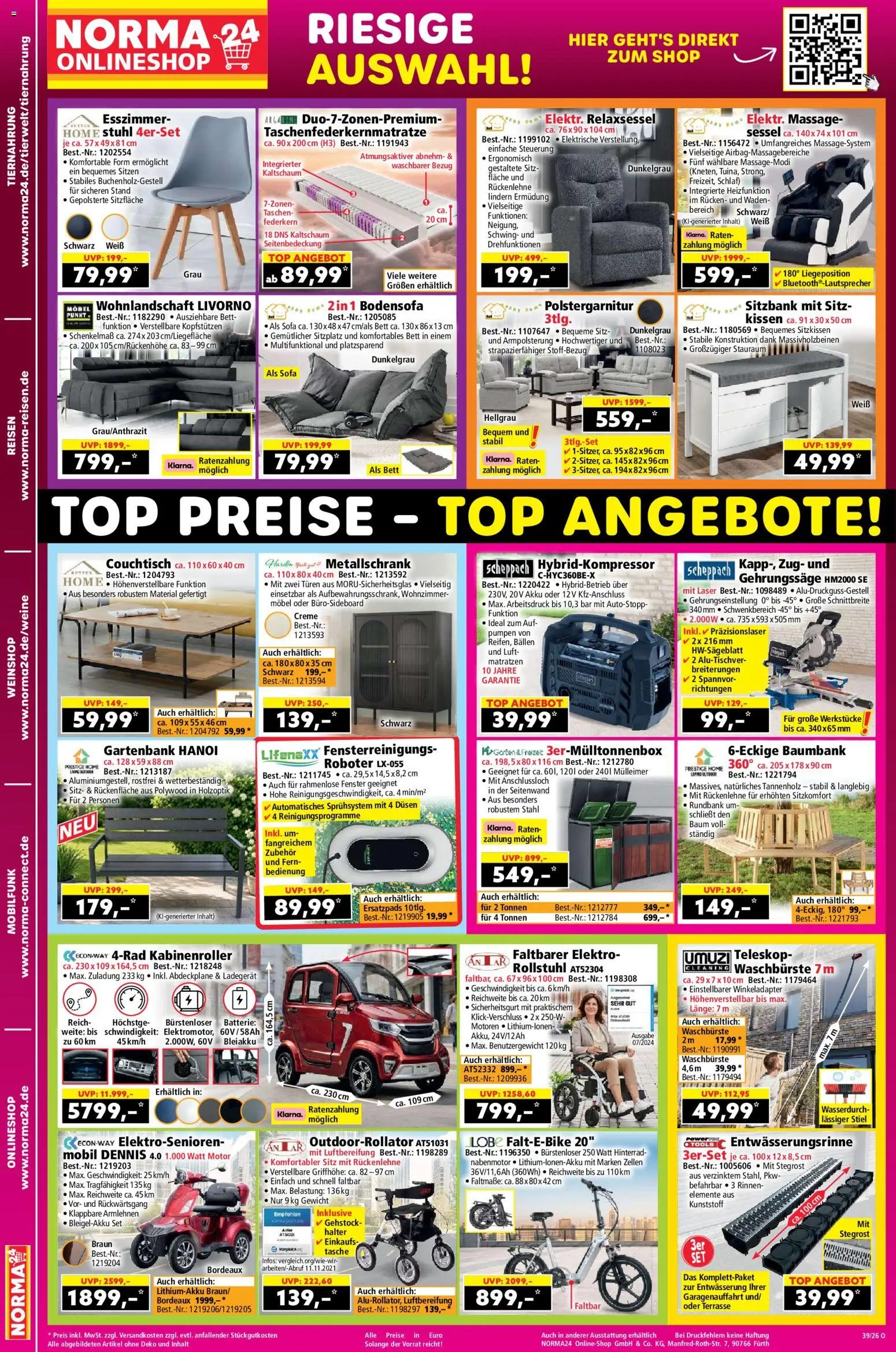 Norma Prospekt Prospekt in Deutschland