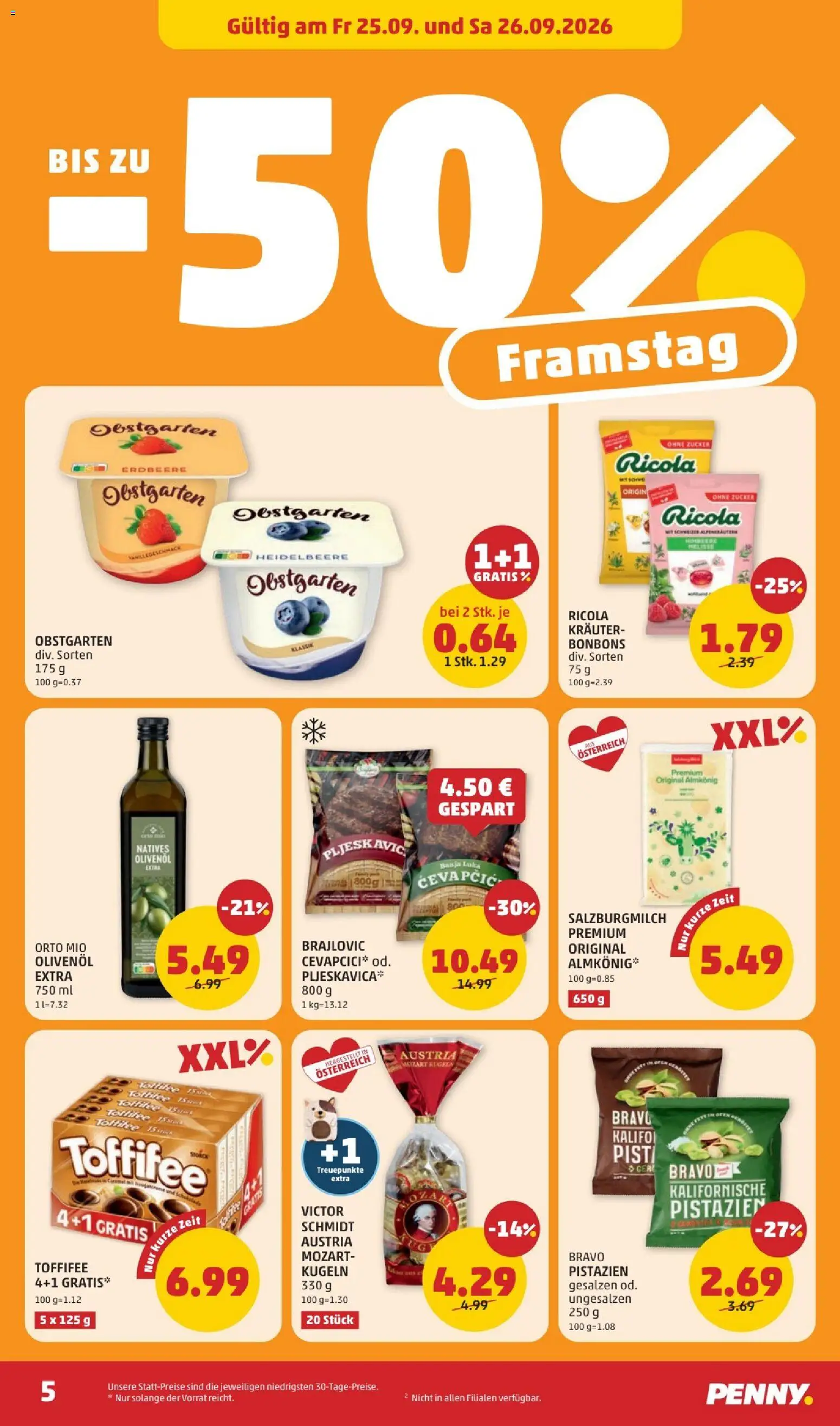 Penny Markt - Flugblatt Flugblatt in Österreich